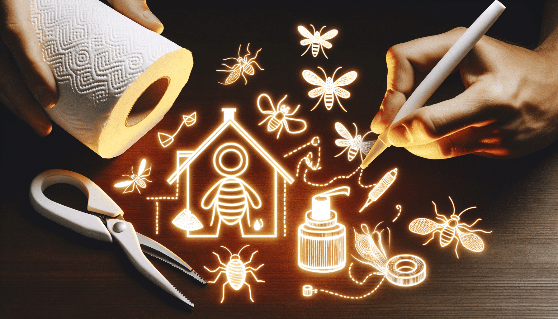 Erradica Insectos en Casa Usando Papel Higiénico: Un Método Práctico y Efectivo.