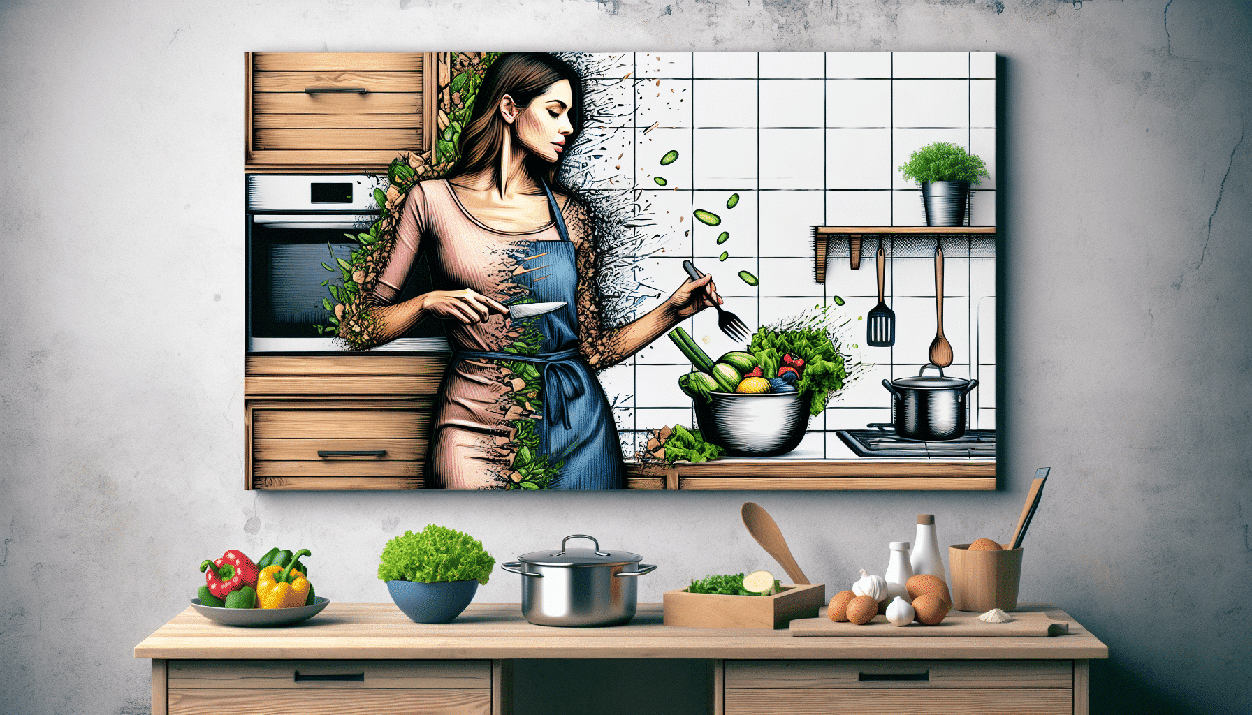 Mujer Renueva Su Cocina de Manera Económica y Auténtica: ¡El Cambio Es Asombroso!