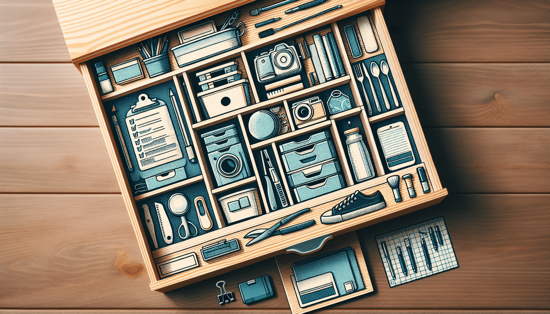 Transforma Tu Espacio: Proyecto DIY para Cajones Impecables en Minutos