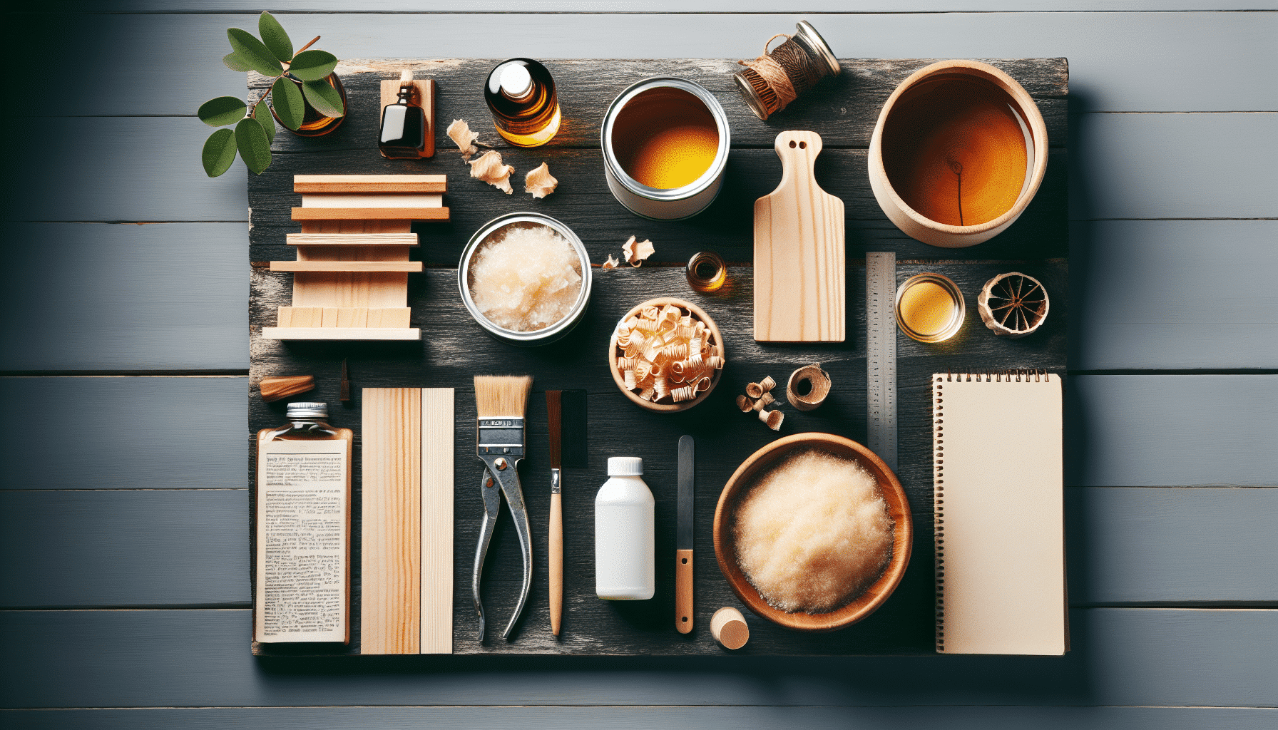 Crea Tu Propio Barniz Casero para Madera con Solo 4 Ingredientes