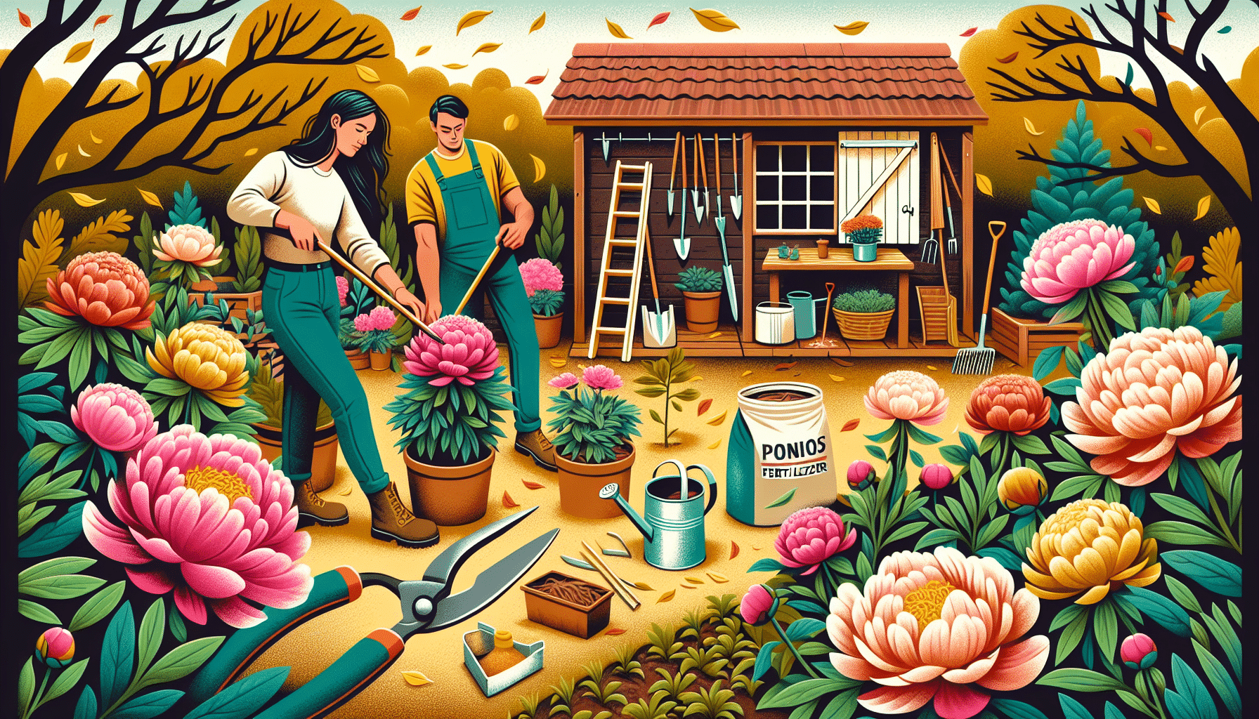 Guía Integral de Otoño para el Cuidado Óptimo de tus Peonías