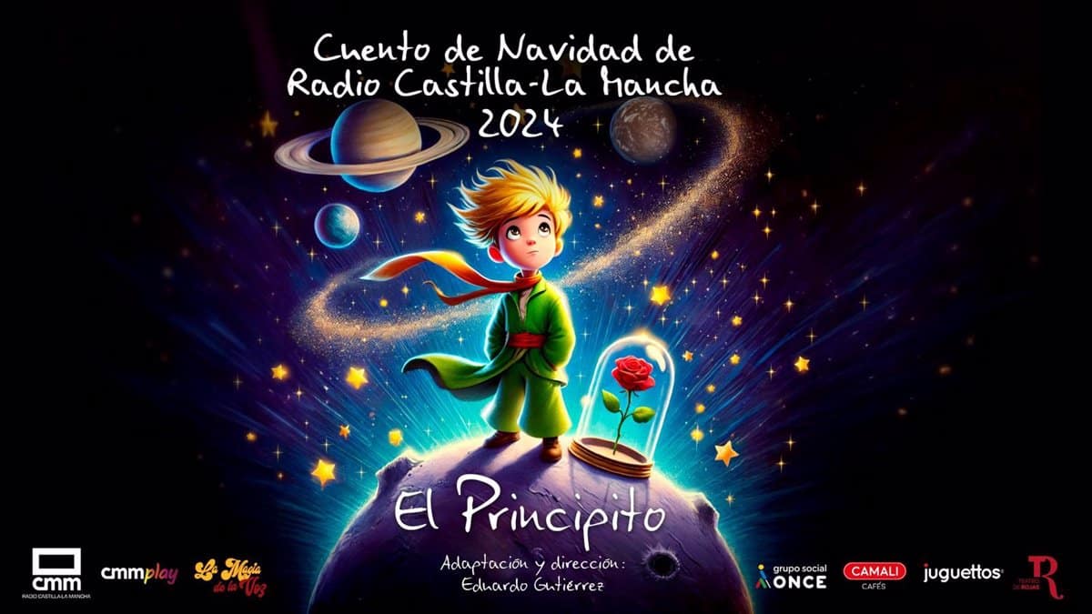 Radio Castilla-La Mancha lanza ‘El Principito’ en formato de ficción sonora para compartir en familia y con amigos esta Navidad.