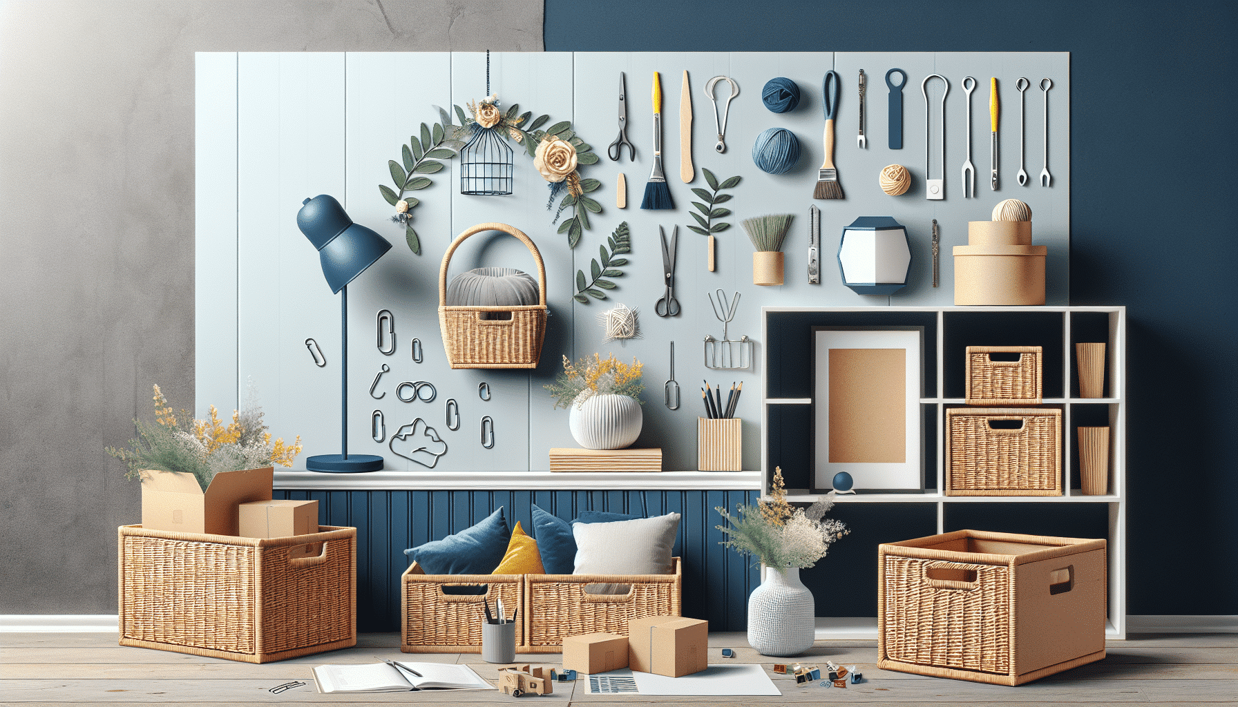 De Cajas a Cestas: Convierte lo Cotidiano en Decoración Elegante al Estilo Ikea