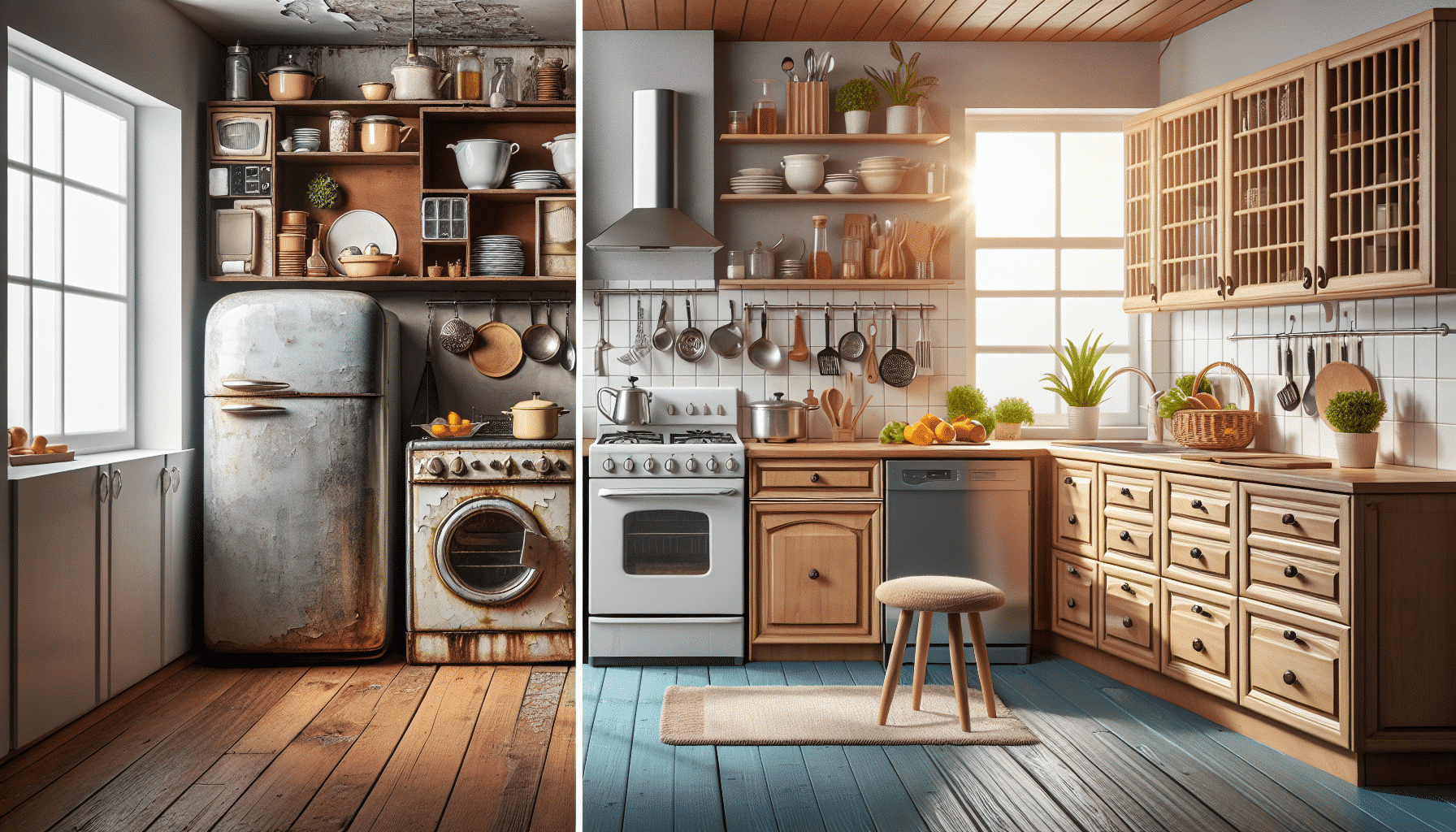 Renueva Tu Cocina: De Anticuada a Moderna y Brillante por Solo 400 Euros