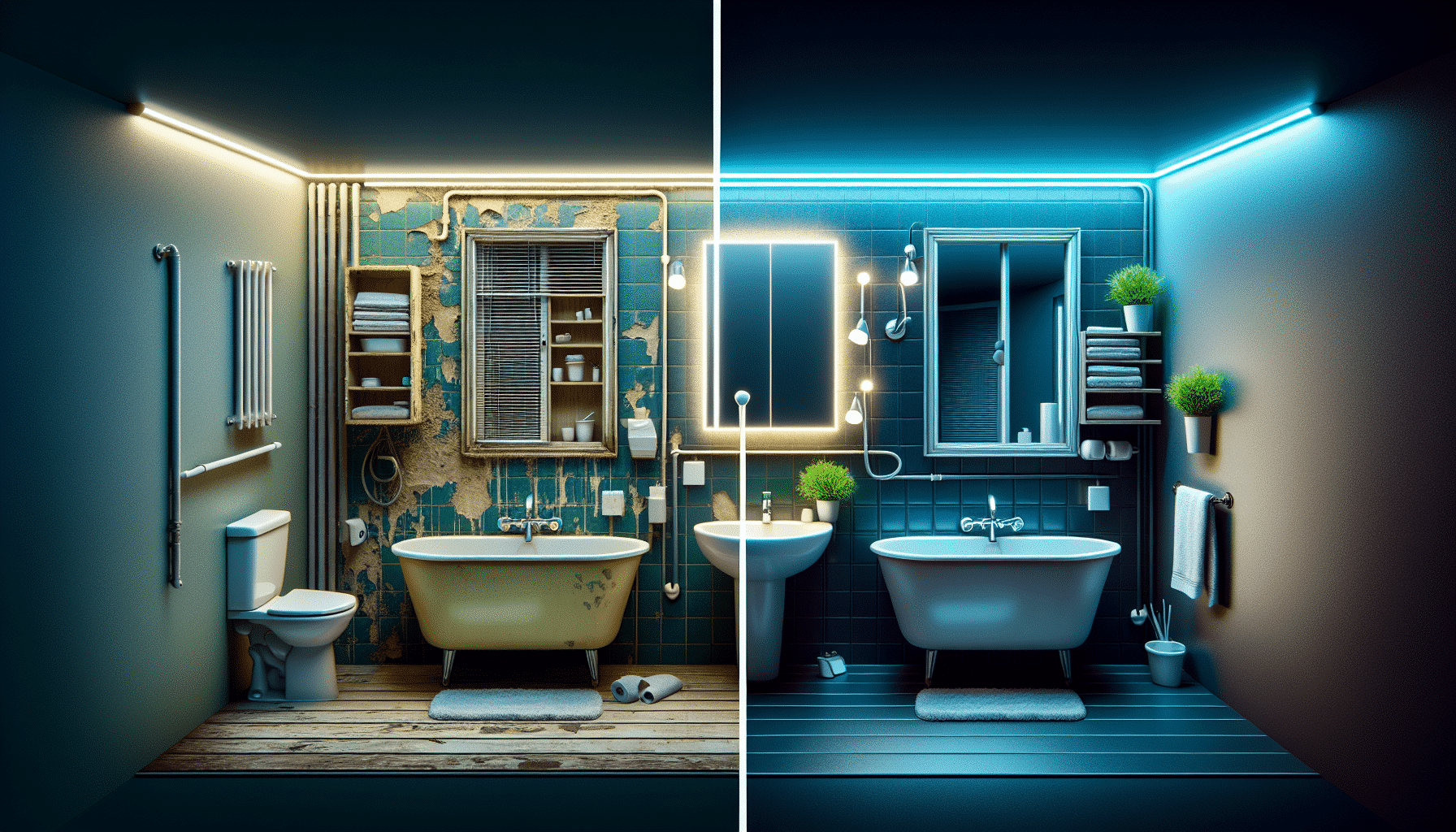 Renovación Brillante: Revitaliza tu Pequeño Baño Sin Obras de Fontanería