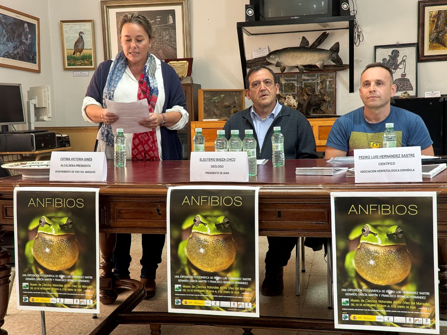 El Museo de Ciencias Naturales AVAN de Viso del Marqués abrió la interesante muestra itinerante “Anfibios”