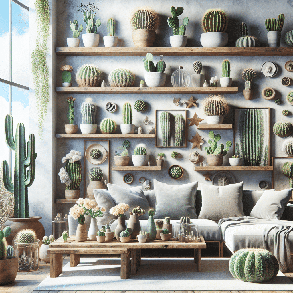 Cactus en Tu Hogar: Inspiración y Tips para una Decoración Única