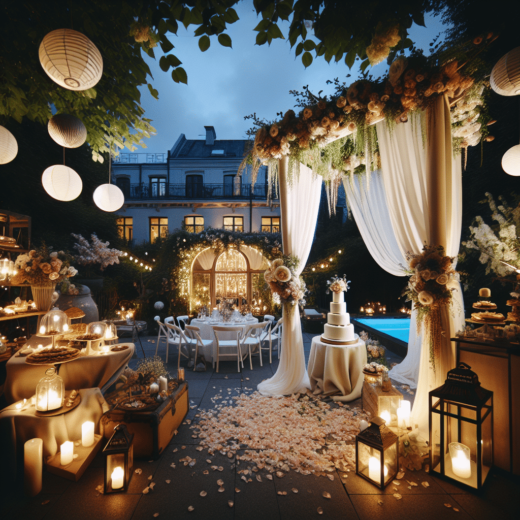 Ideas Innovadoras para una Elegante Boda en Casa