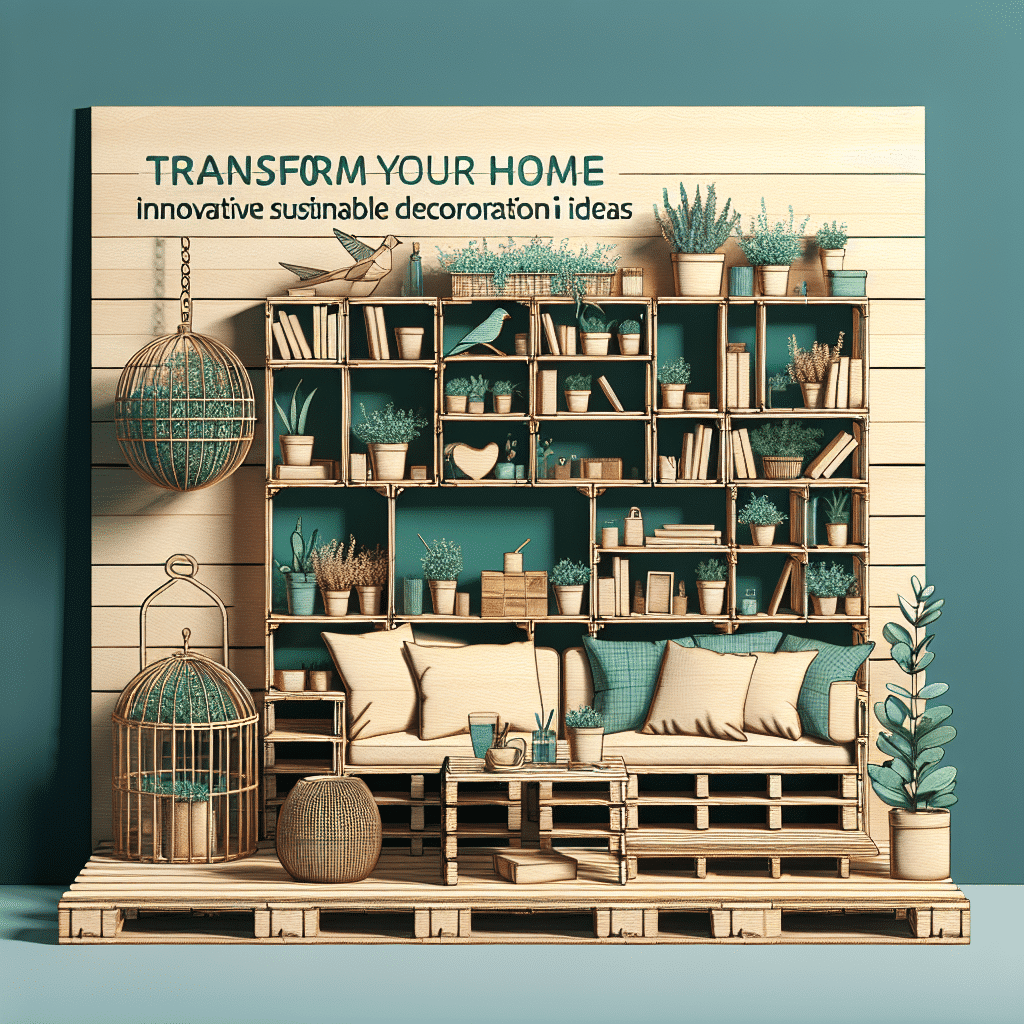 Transforma Tu Hogar: Innovadoras Ideas Sostenibles con Palets para Decoración
