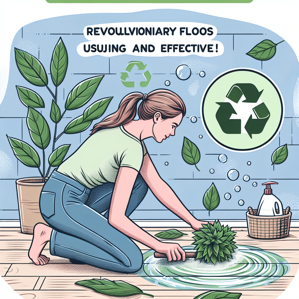 Descubre el Asombroso Método Natural para Limpiar Suelos Usando una Planta: ¡Revolucionario y Eficaz!