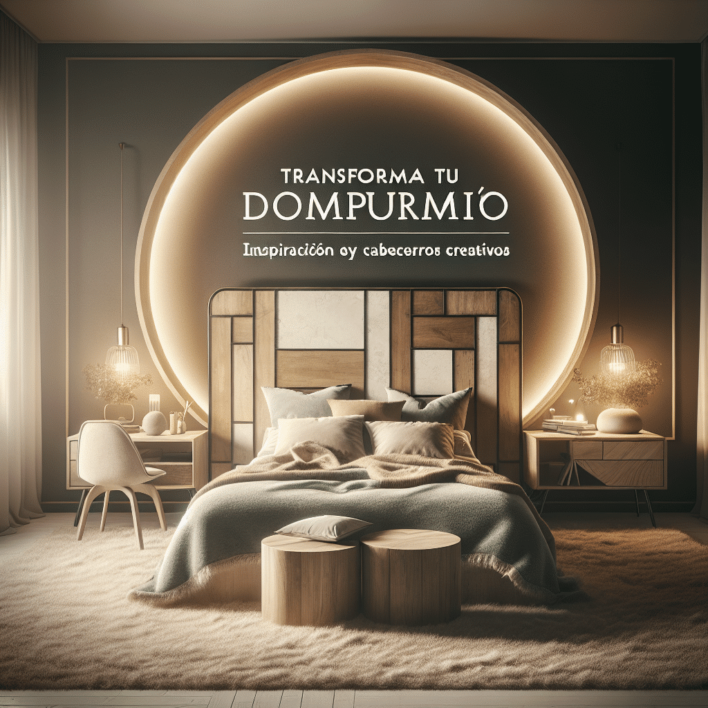 Transforma Tu Dormitorio: Inspiración y Ejemplos de Cabeceros Creativos