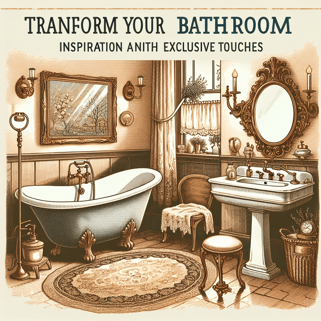 Transforma Tu Baño con Encanto Vintage: Inspiración y Toques Exclusivos