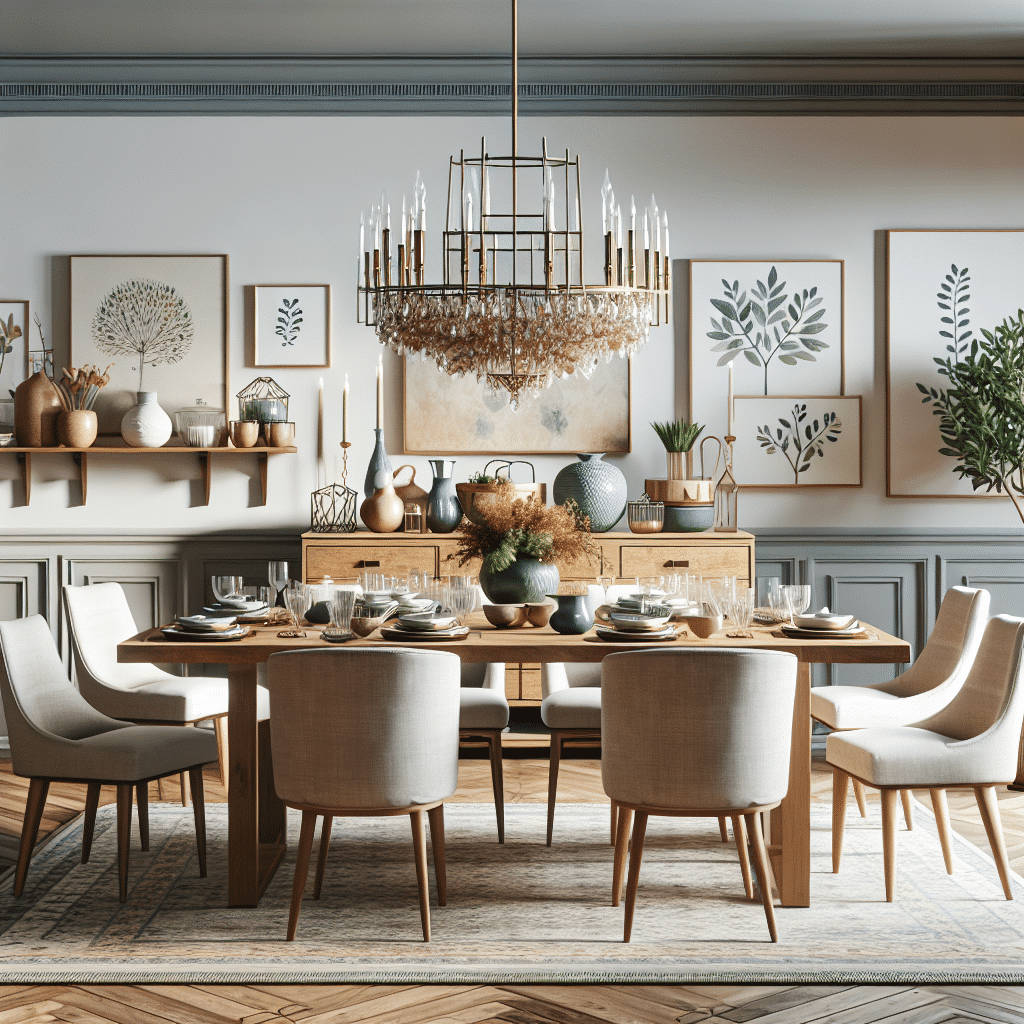 Estilo y Funcionalidad: Transformando Tu Comedor