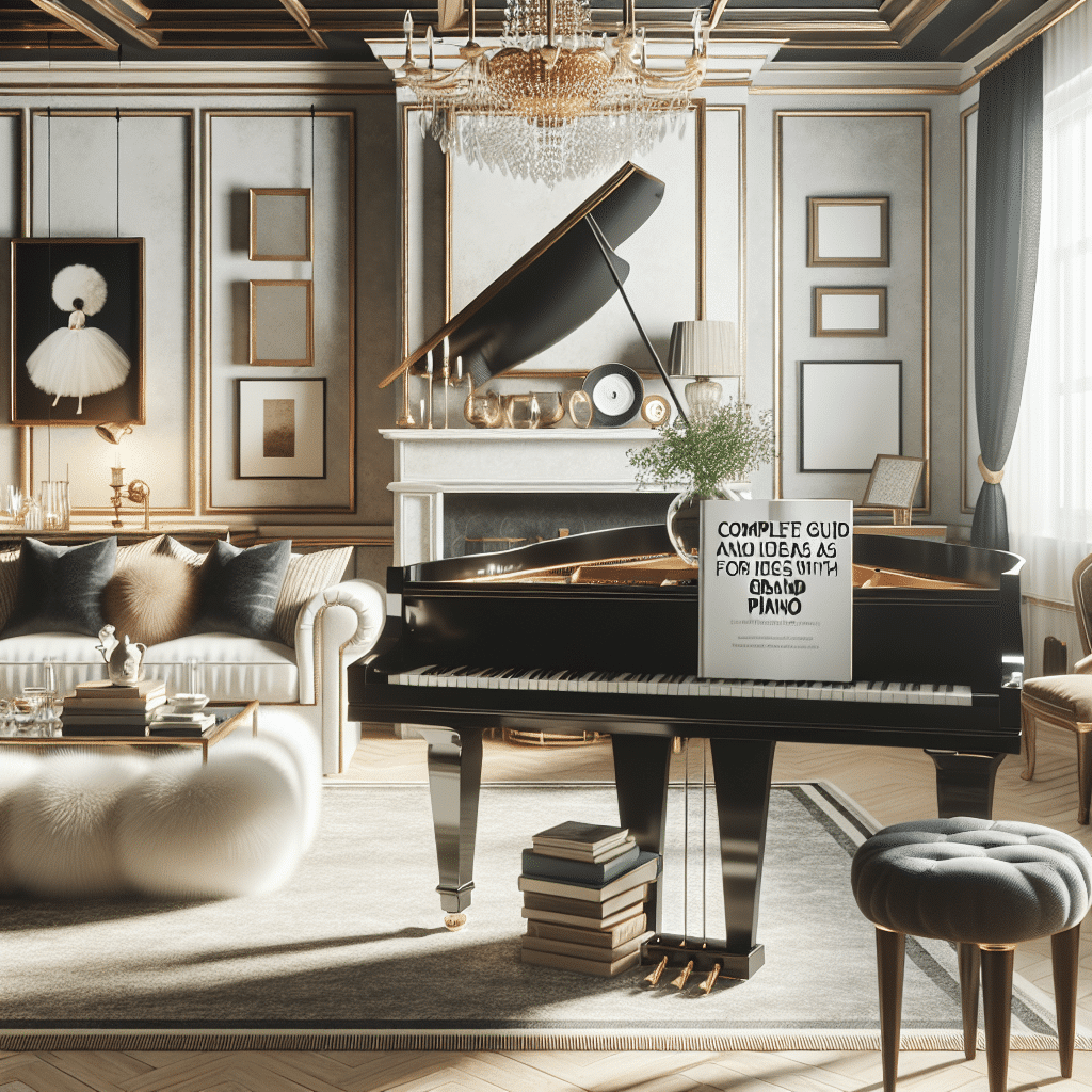 Transforma tu Hogar con Elegancia: Guía Completa e Ideas para Decorar con un Piano de Cola