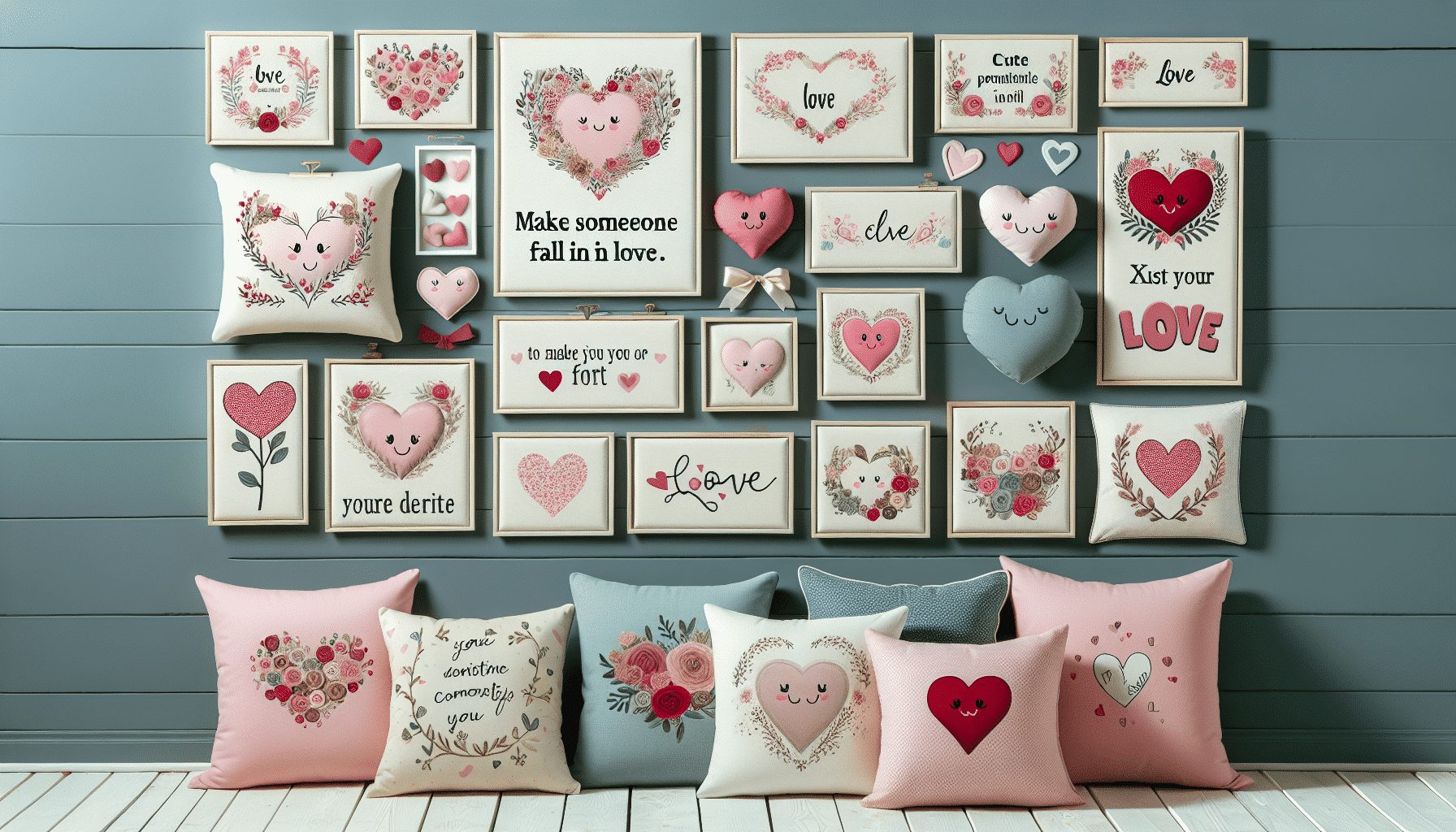 Almohadas y Cojines Únicos: Detalles Románticos para Conquistar Corazones