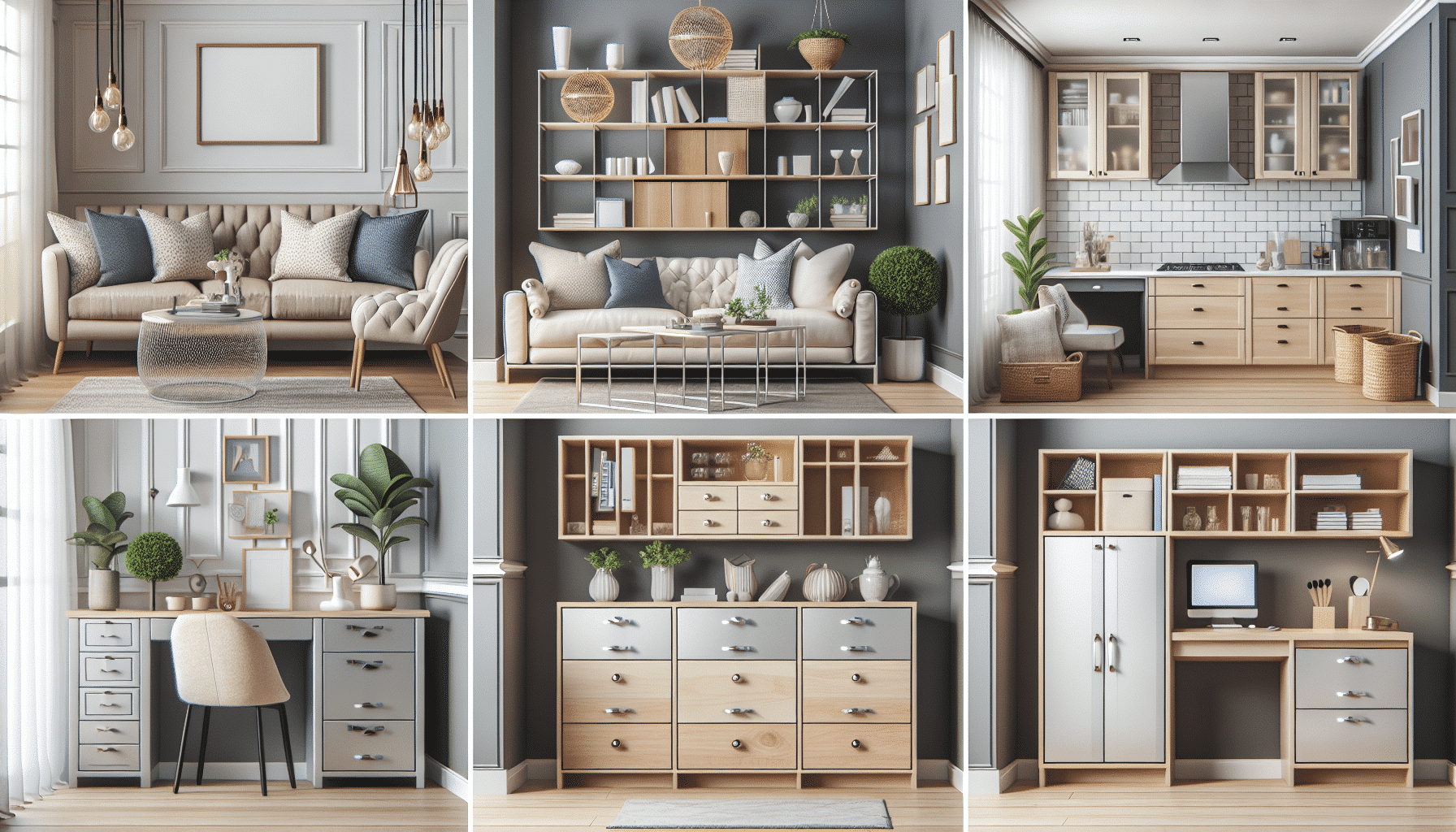 Cajoneras Prácticas y Estilizadas para Cada Espacio de Tu Casa