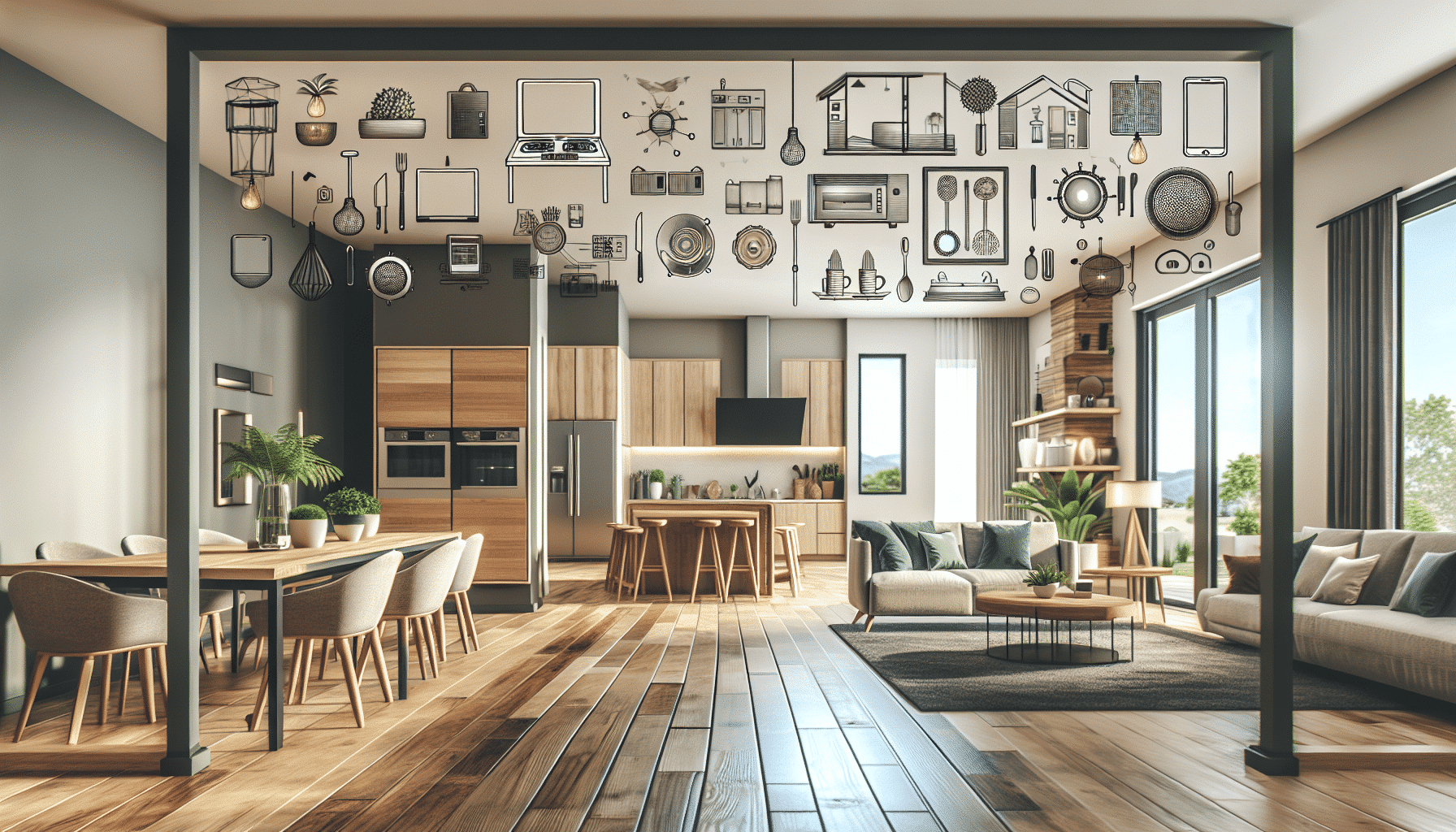 Integración Perfecta: Ventajas y Tendencias de las Cocinas Abiertas al Salón