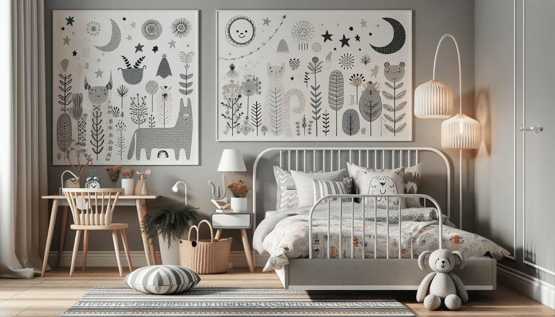 Guía Completa para Decorar Dormitorios Infantiles con Encanto Escandinavo