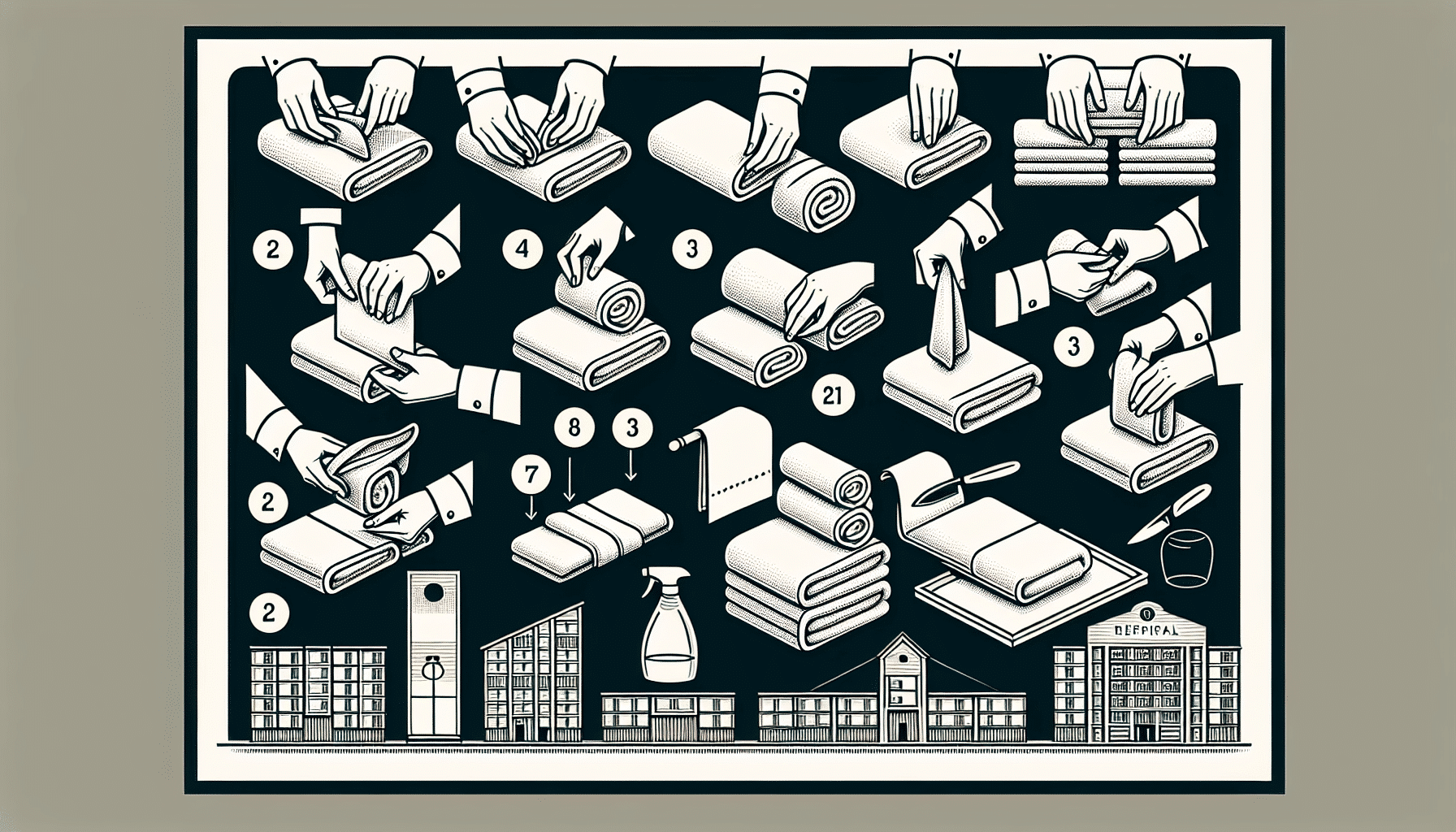 Guía Definitiva para Doblar Toallas con Elegancia Hotelera