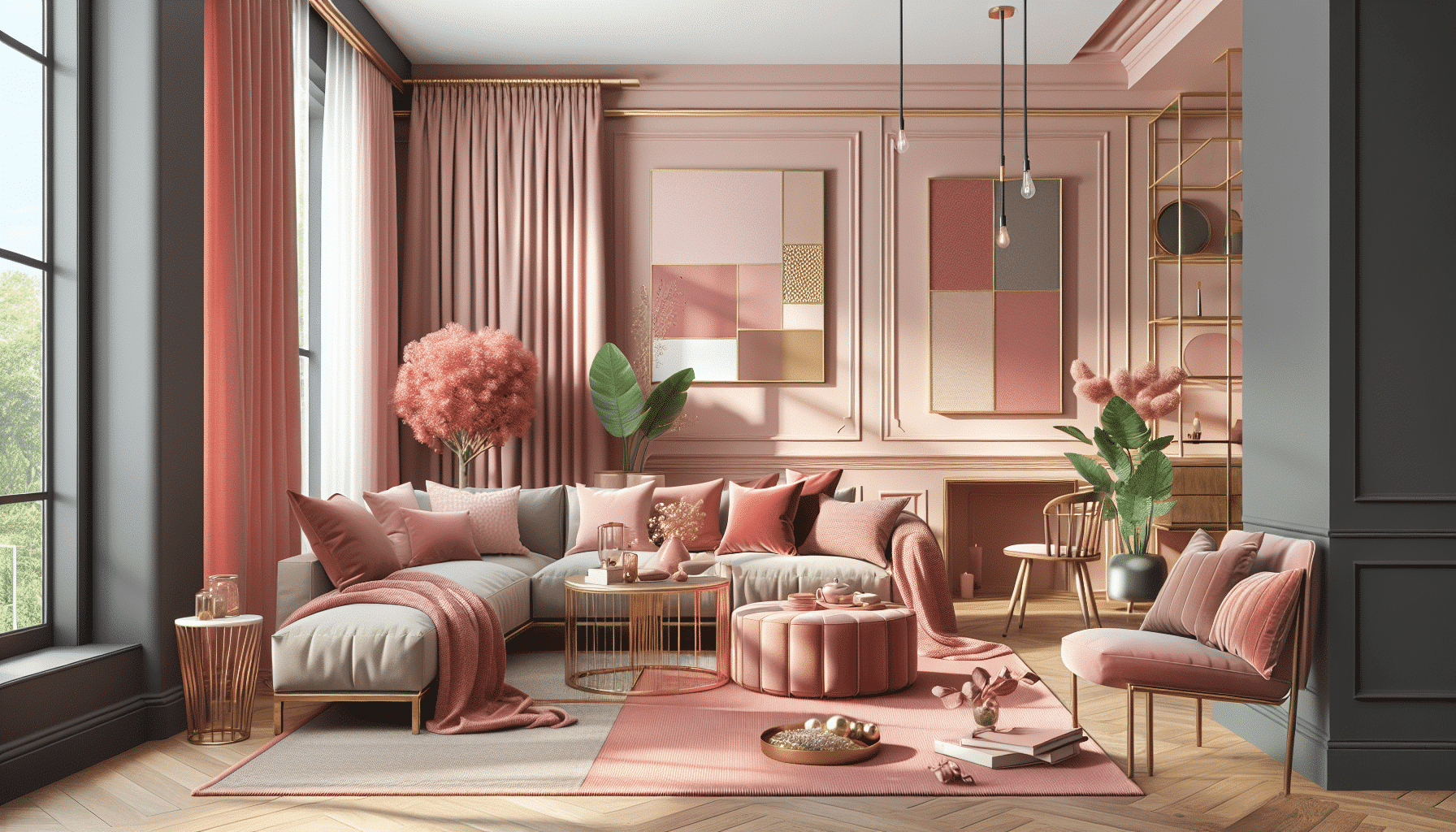 Transforma Tu Espacio: Consejos para Integrar el Rosa Palo en la Decoración del Hogar