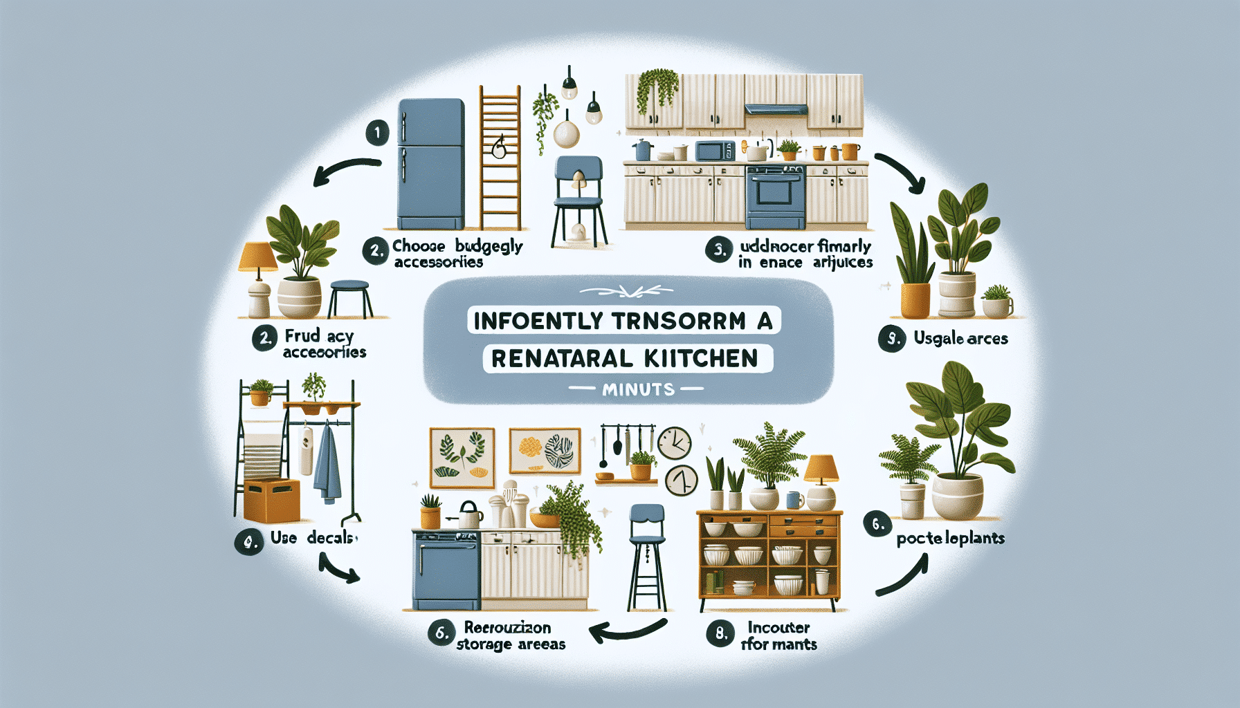 Transforma tu Cocina de Alquiler en Minutos: Ideas Económicas y Fáciles