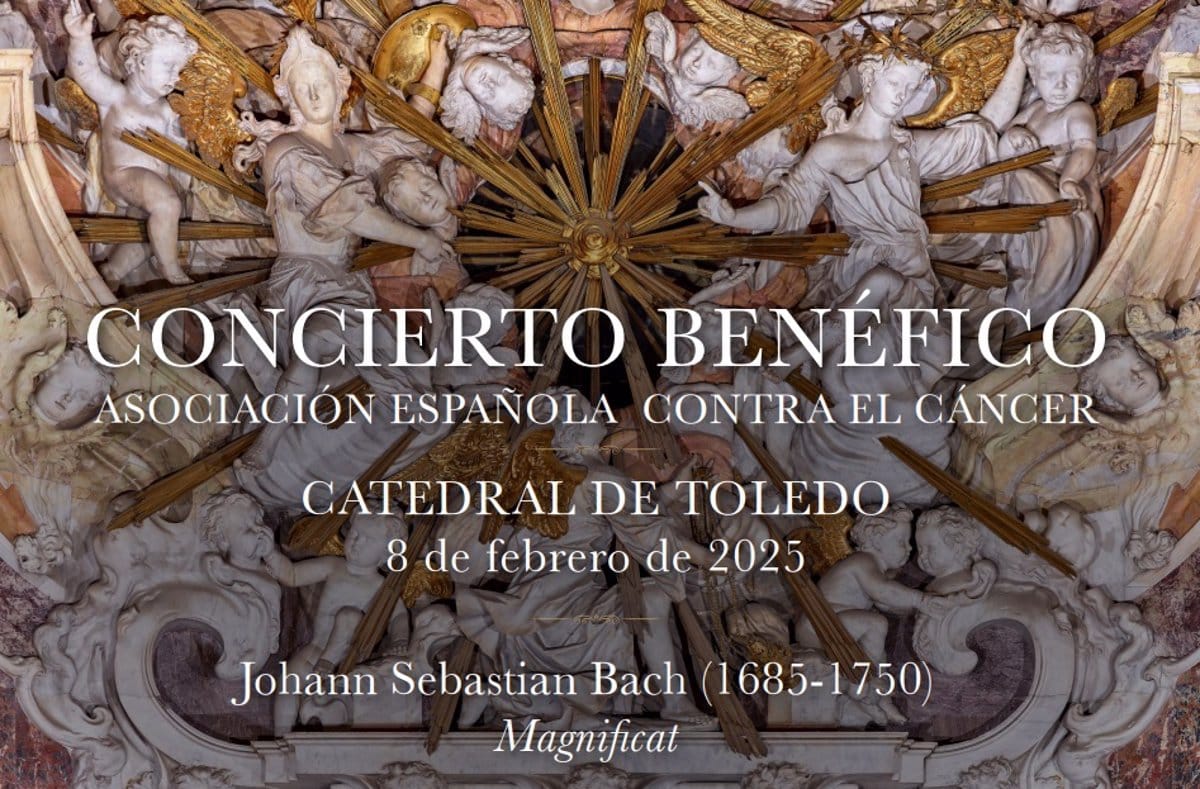 Concierto Solidario en la Catedral de Toledo: Orquesta Barroca de Sevilla y Ensamble Cisneros con Aurora Peña
