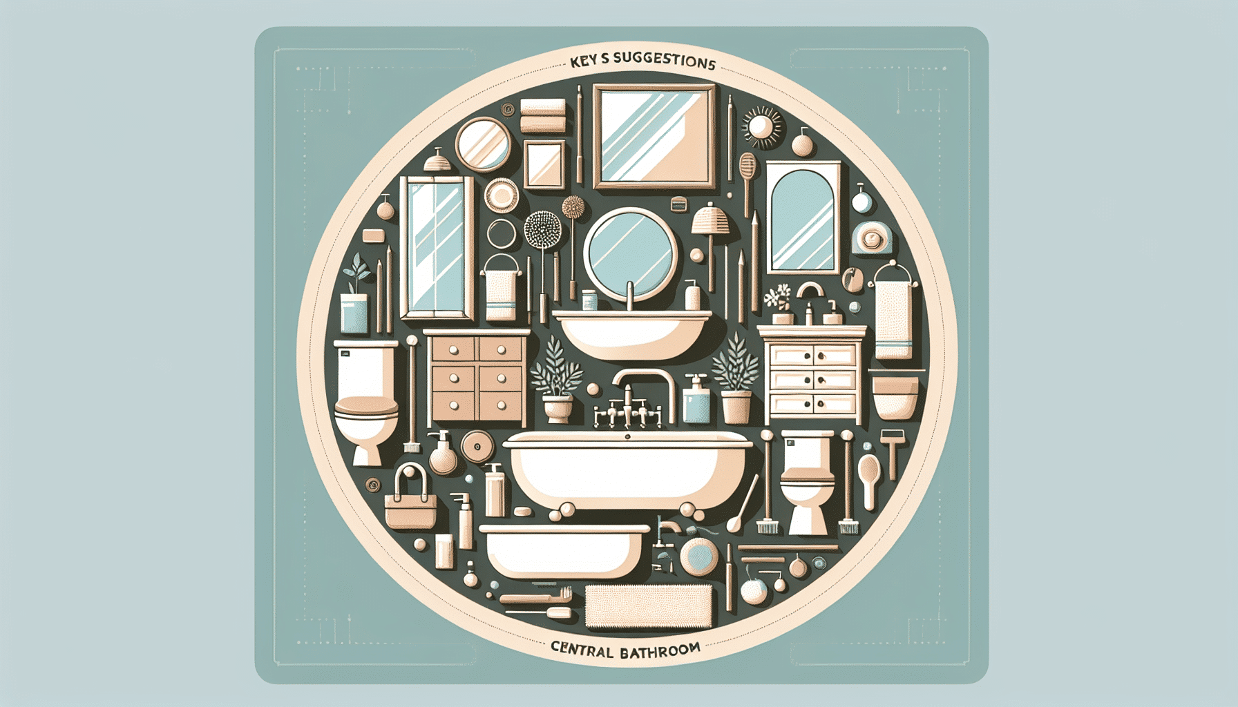 Guía Esencial para Diseñar un Baño Central Perfecto