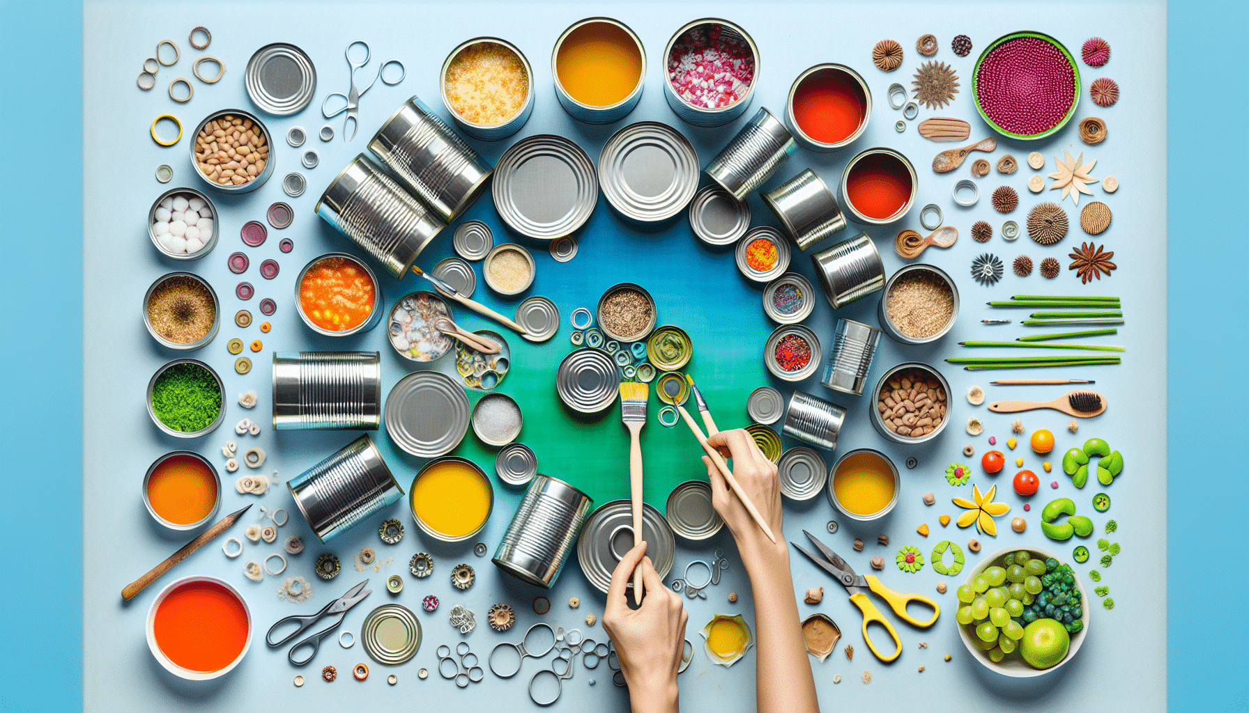 Transforma tus Latas de Conserva en Creaciones Decorativas Originales