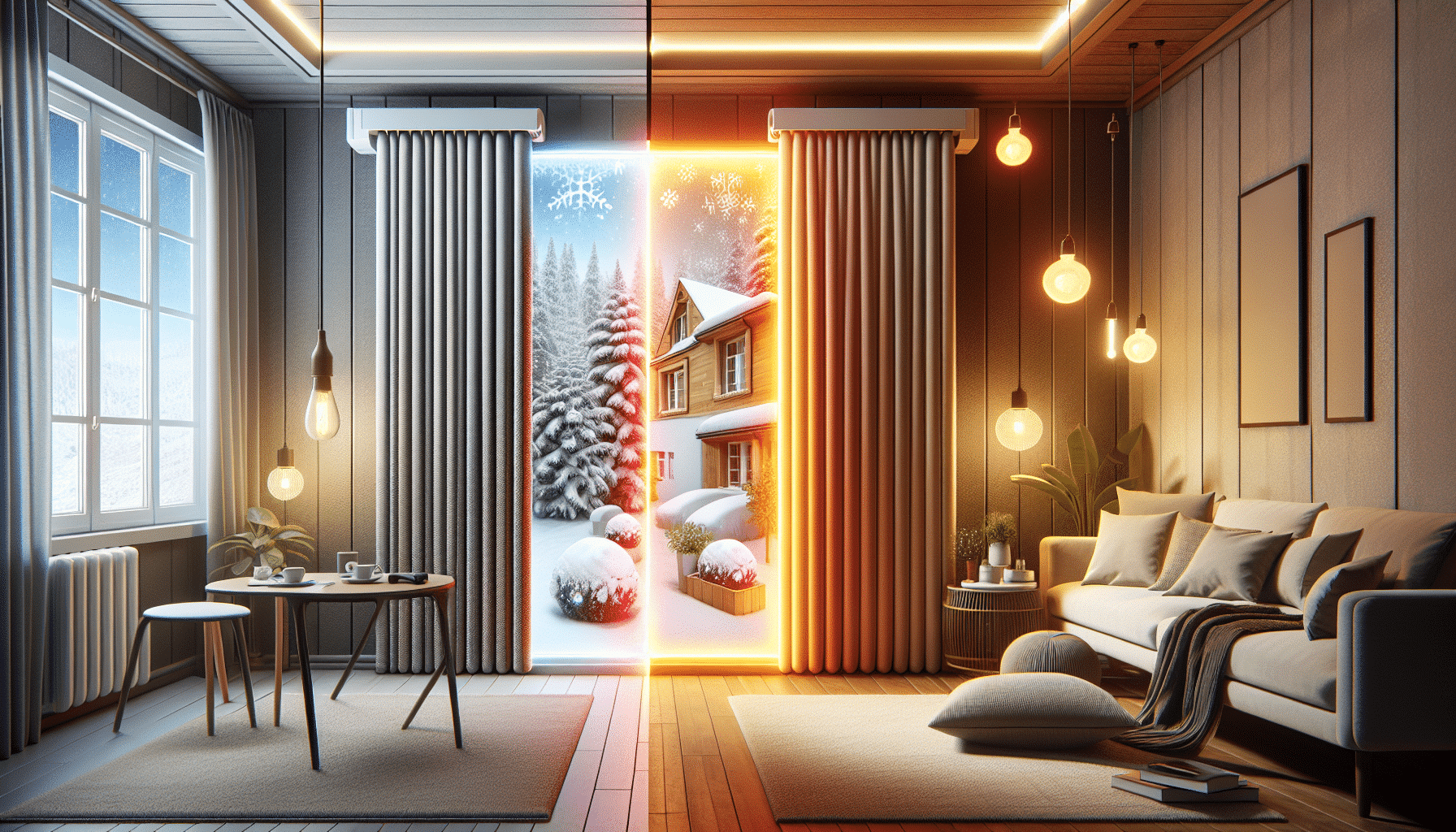 Cortinas Aislantes: Solución Económica para un Hogar Cálido y Eficiente