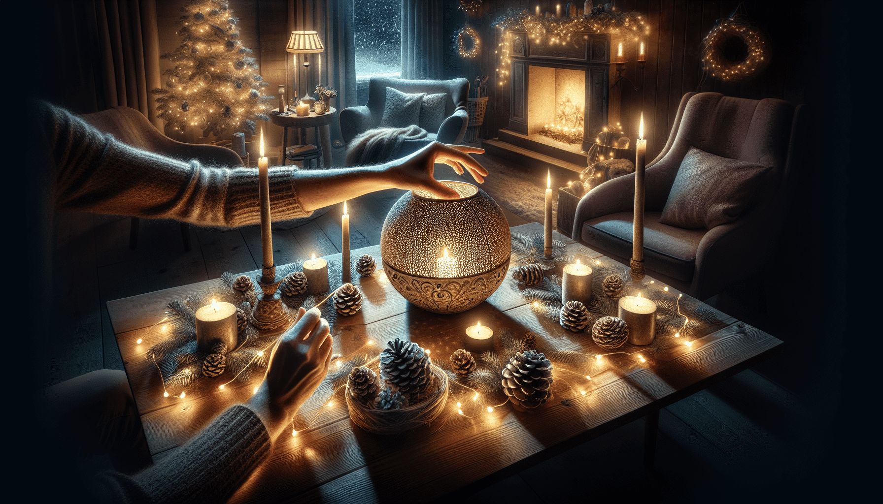 Ilumina tu hogar con elegancia navideña: Portavelas de Kähler para una calidez festiva