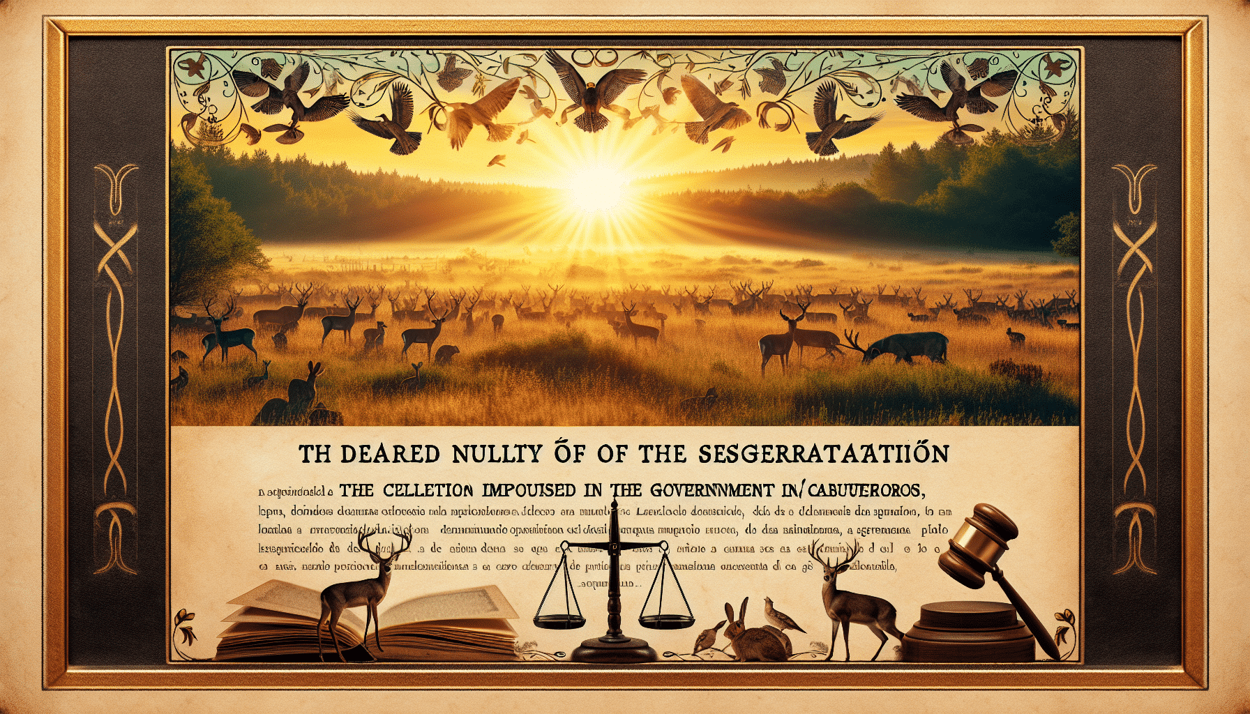 Anulan la segregación establecida por el Gobierno de Castilla-La Mancha en un coto de caza en Cabañeros.