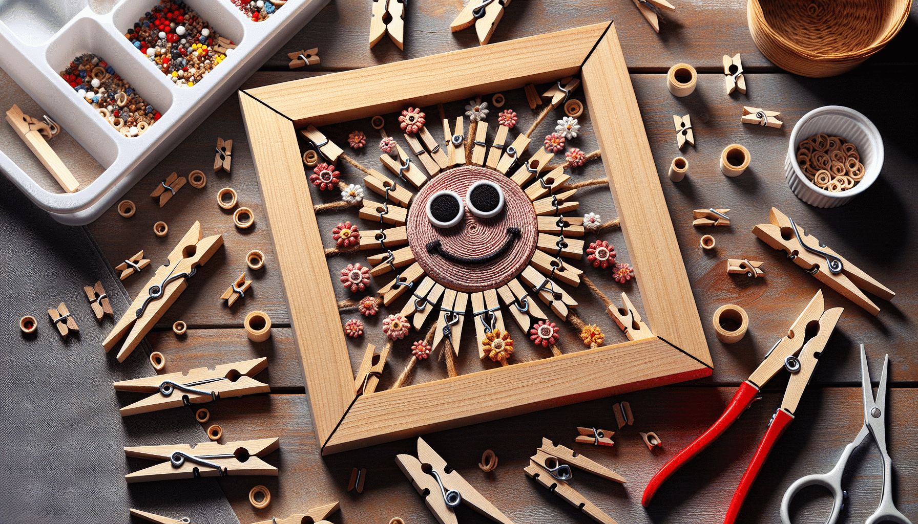 Transforma Tu Espacio: Manualidades Innovadoras con Pinzas de Ropa para el Hogar