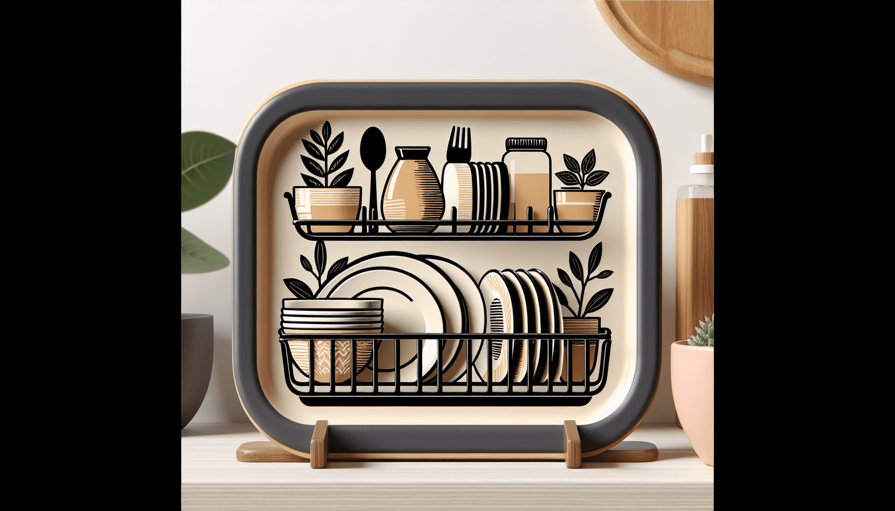 Maximiza el Espacio en tu Cocina: Escurreplatos de Dos Niveles de Carrefour