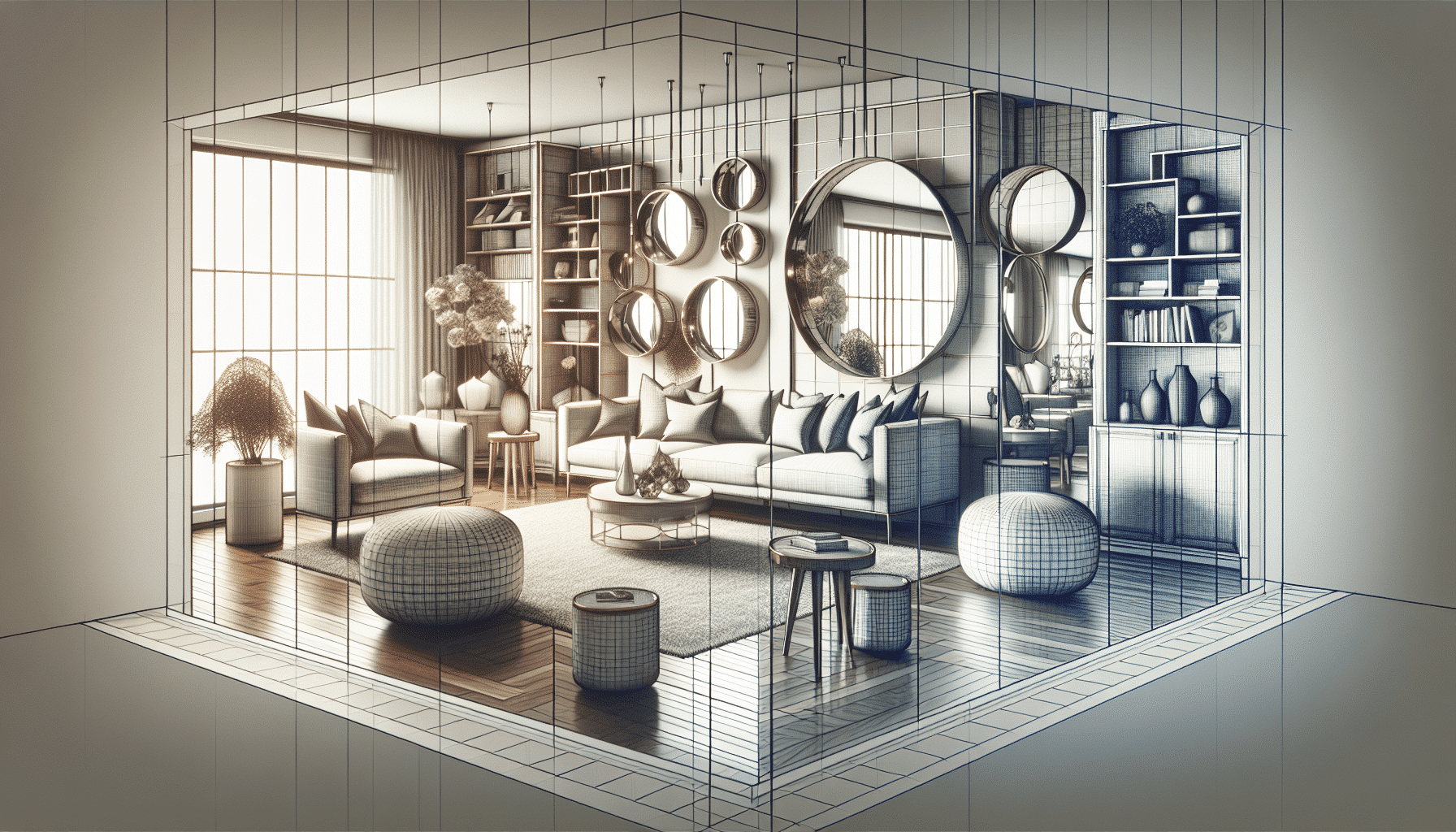 Transforma Tu Hogar: Amplía Espacios y Potencia la Luz con Espejos