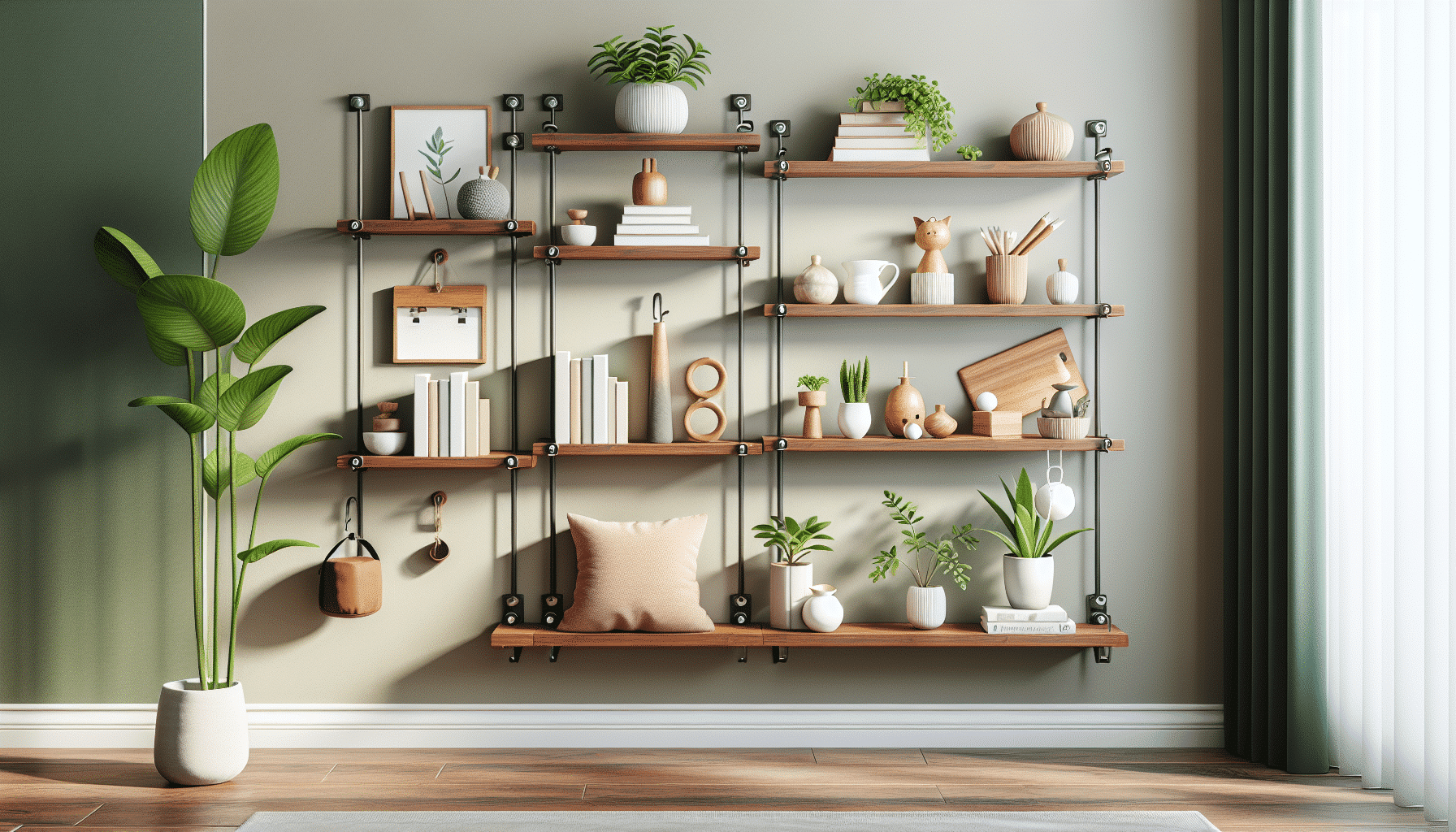 Instala Fácil: Estanterías Funcionales sin Necesidad de Taladro para tu Hogar