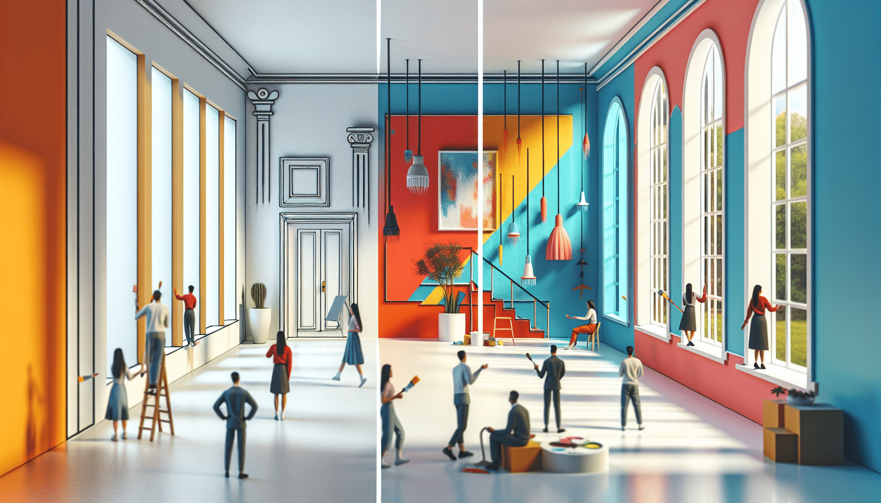 Blanco en las Paredes: Pros y Contras de una Elección Atemporal