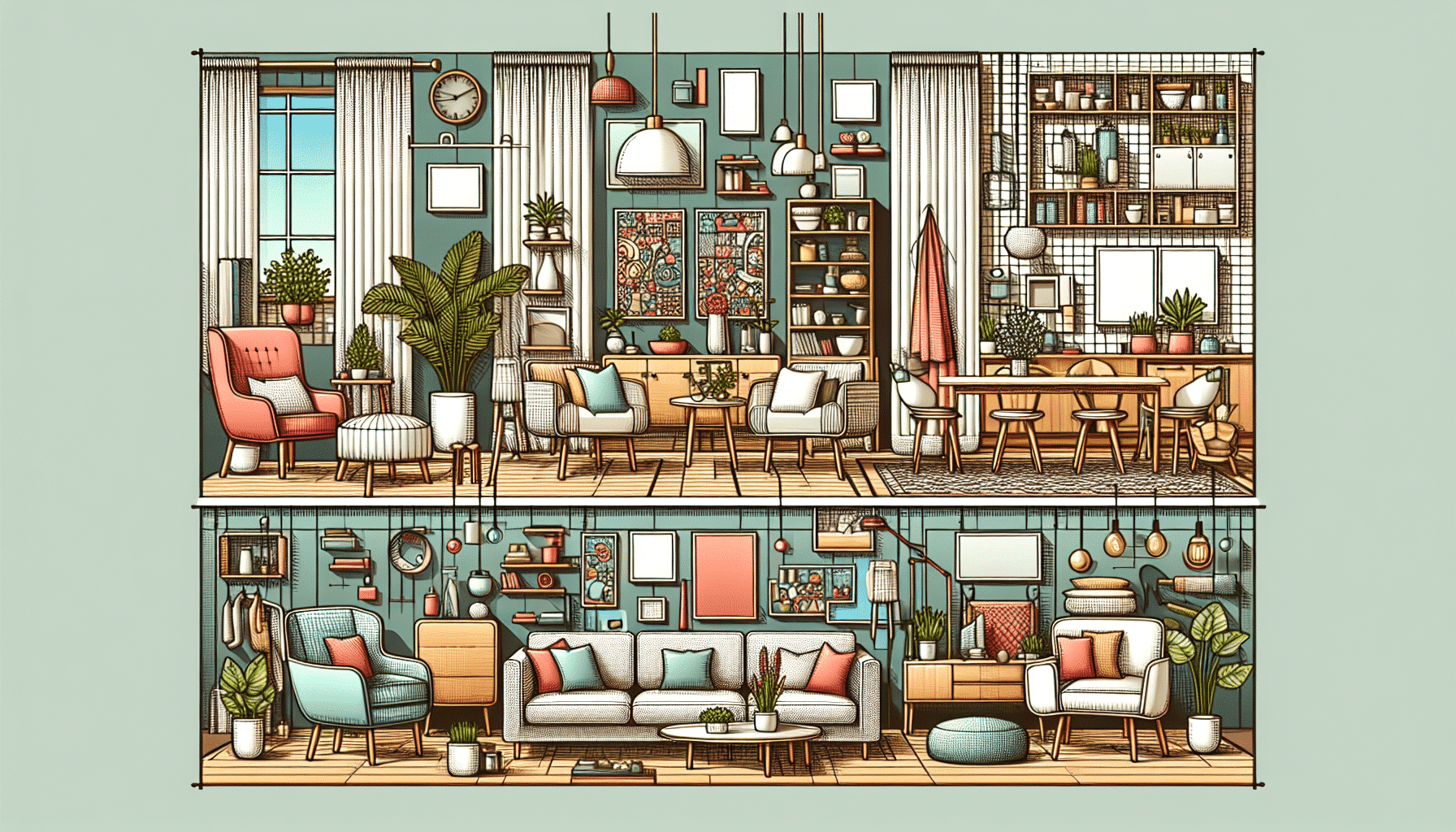 Transforma tu Salón: Estrategias para un Espacio Elegante y Versátil