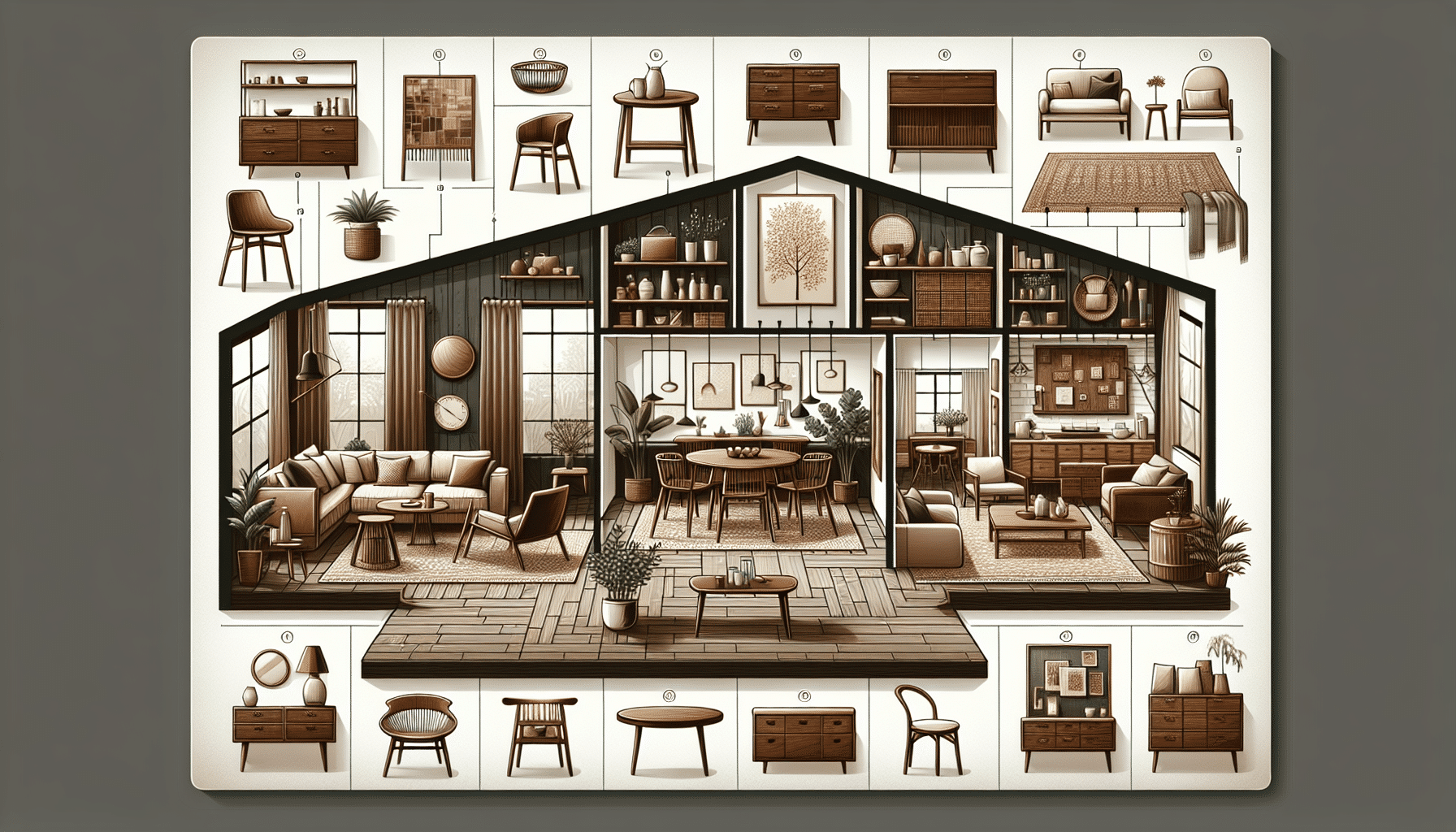 Consejos Esenciales para Integrar Muebles de Madera Oscura en la Decoración de tu Hogar