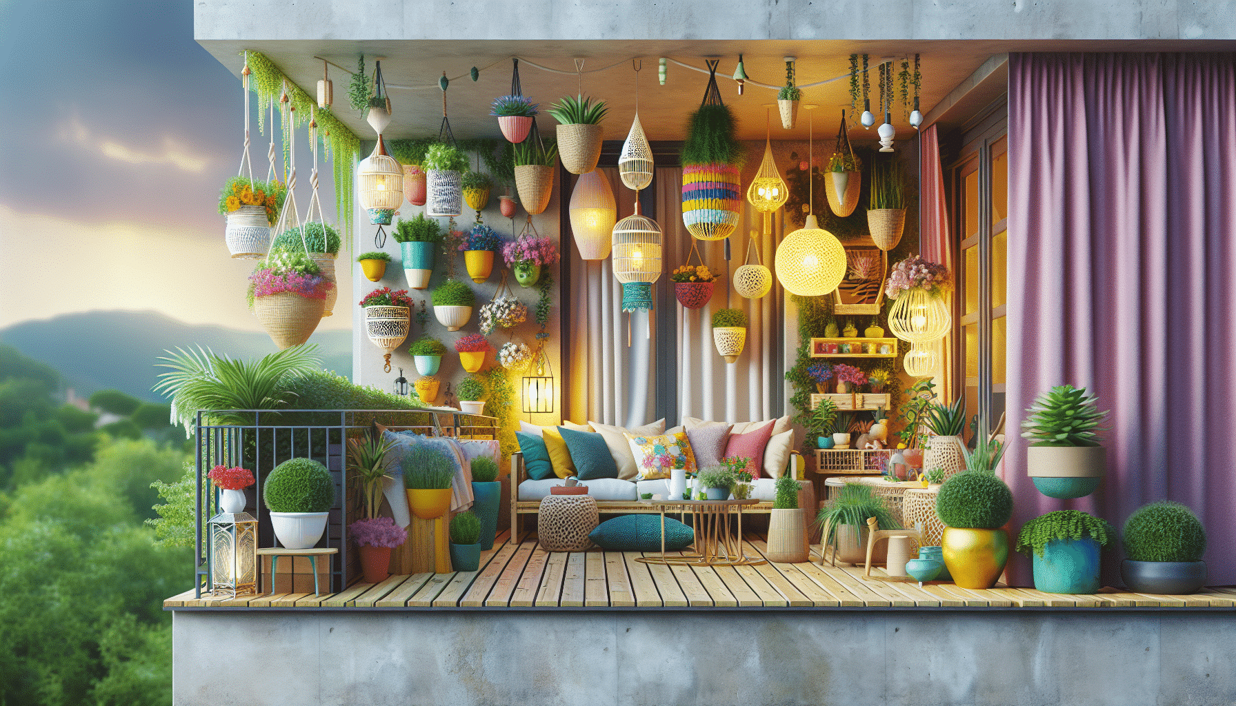 Transforma tus Balcones y Terrazas: Ideas Innovadoras para Decorar y Optimizar Espacios