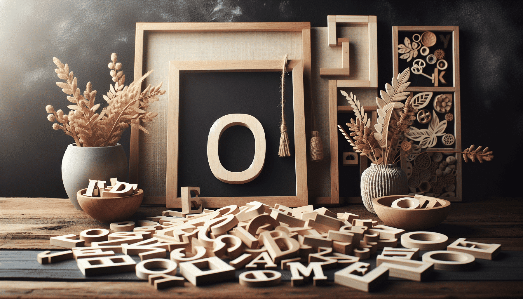 Transforma Tu Espacio: Innovadoras Formas de Decorar con Letras de Madera