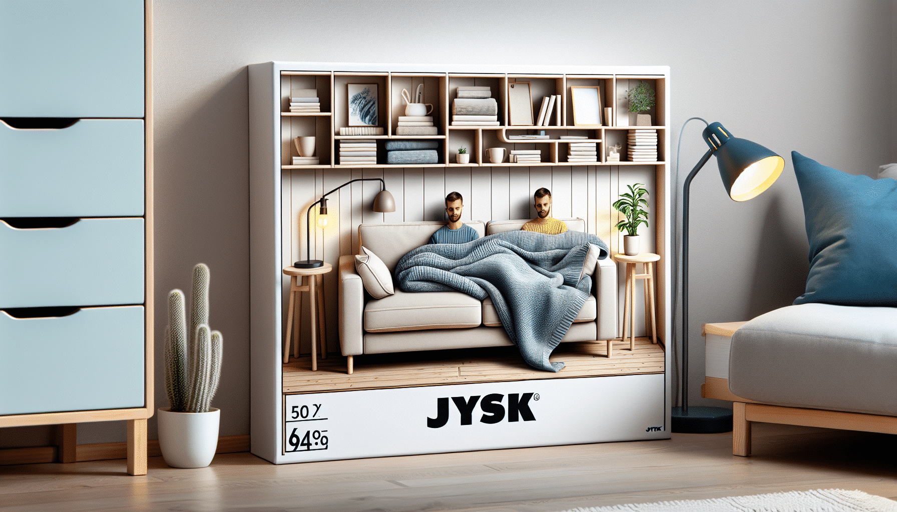 Optimiza Tu Salón Acogedor: JYSK Presenta la Solución Ideal para Ordenar Tus Mantitas