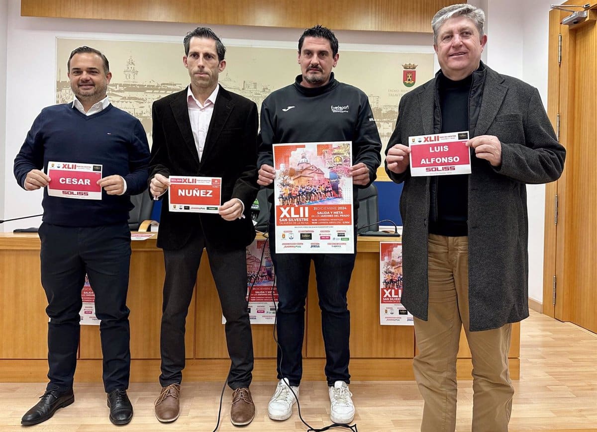 La San Silvestre de Talavera Regresa a los Jardines del Prado Tras Más de 20 Años