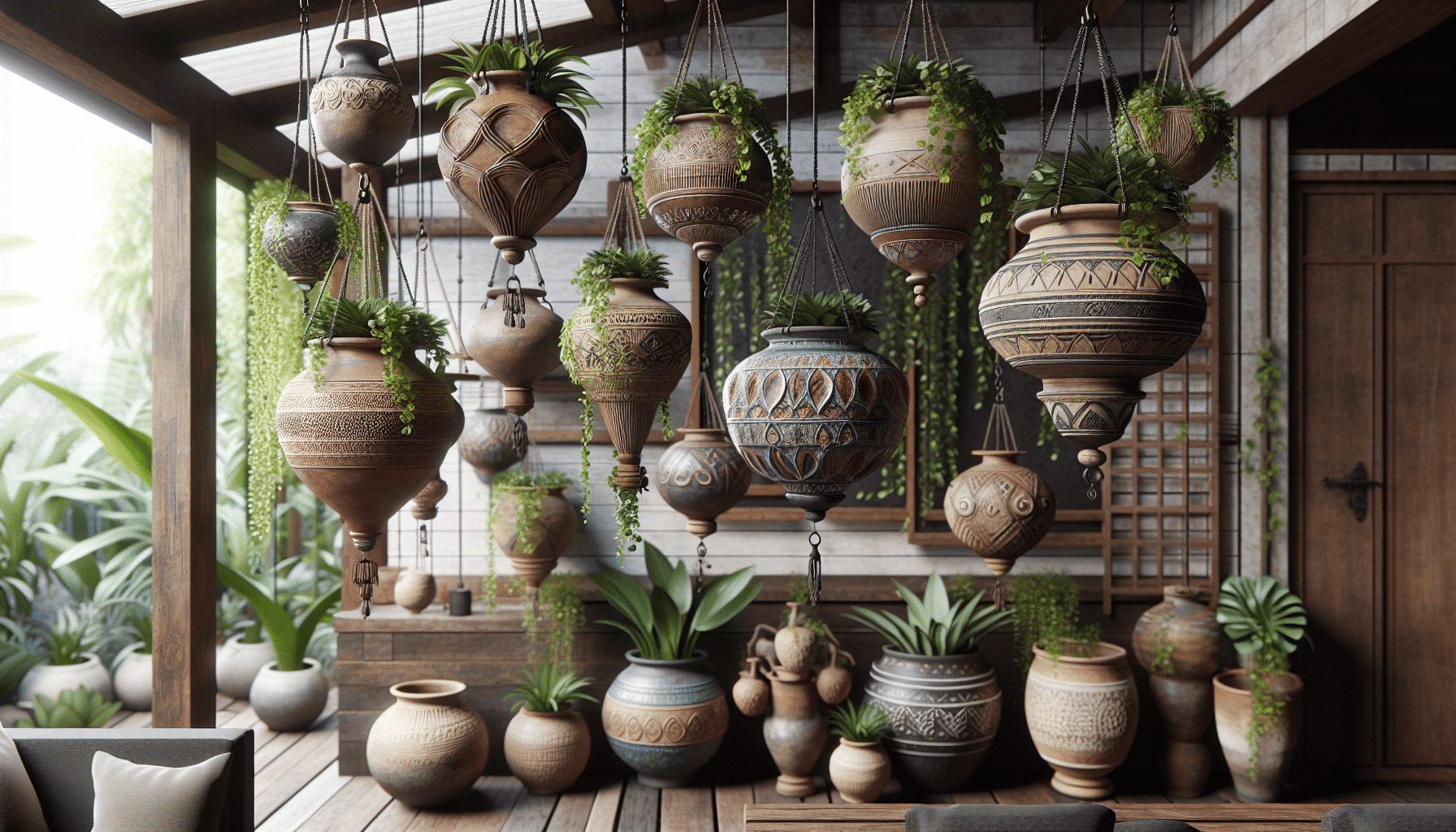 Estilos Modernos en Macetas Colgantes: Innovaciones y Tendencias de Decoración