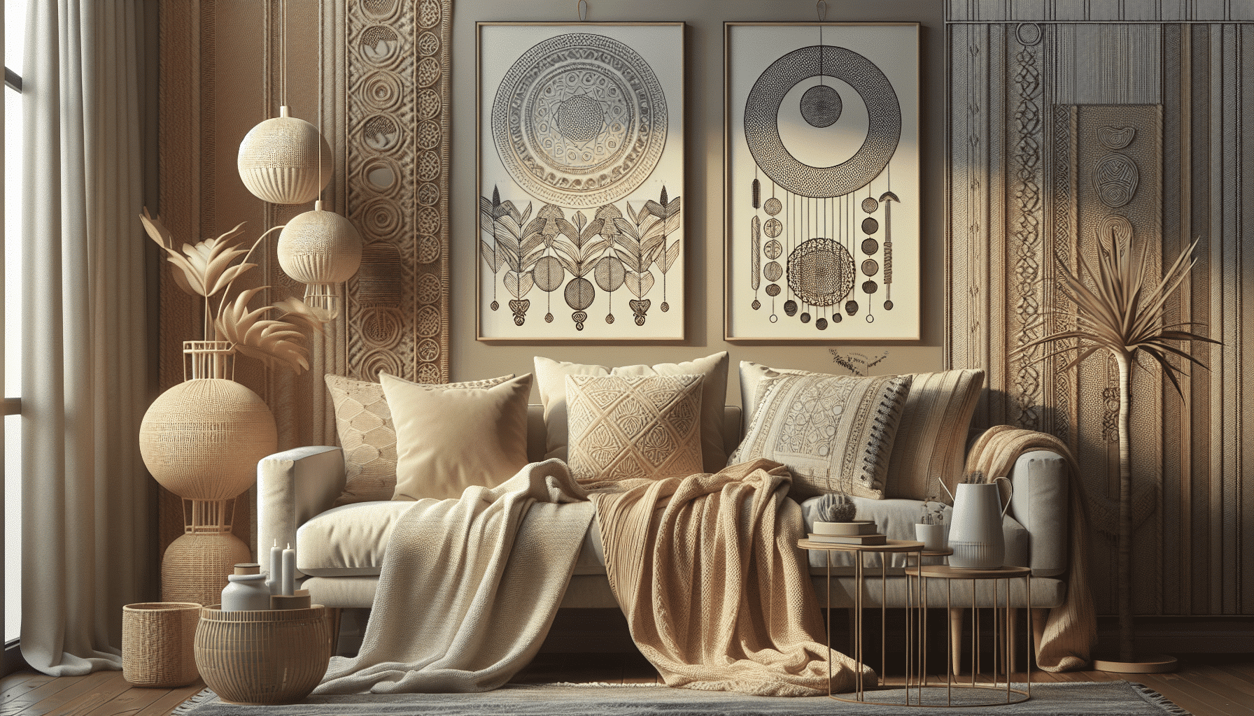 Maison du Monde: La Elegancia en el Arte de Organizar tus Mantas de Sofá