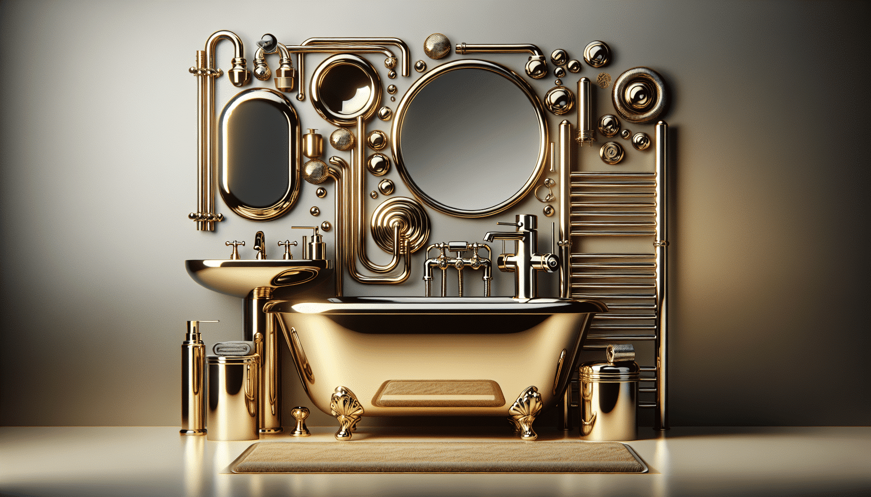 Metales en el Diseño de Baños: Combinando Sofisticación y Modernidad