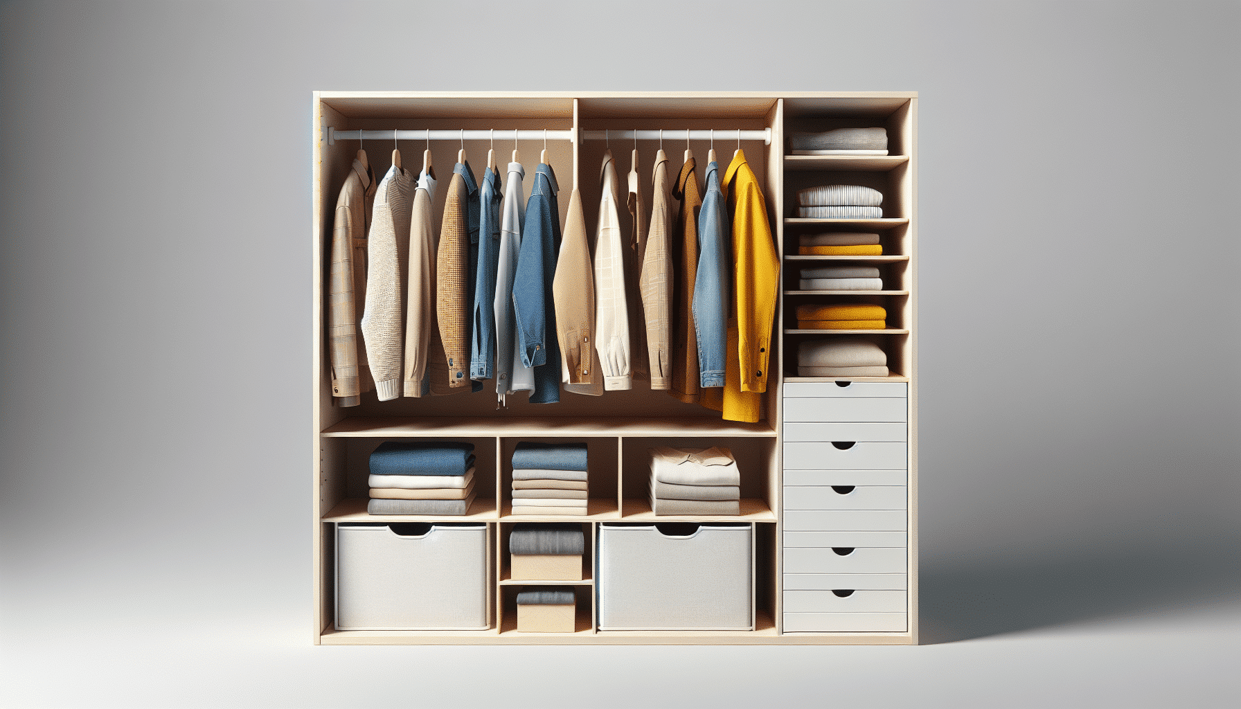 Transforma Tu Hogar: Mueble Abierto de JYSK para Organizar Tu Ropa por Solo 40 Euros