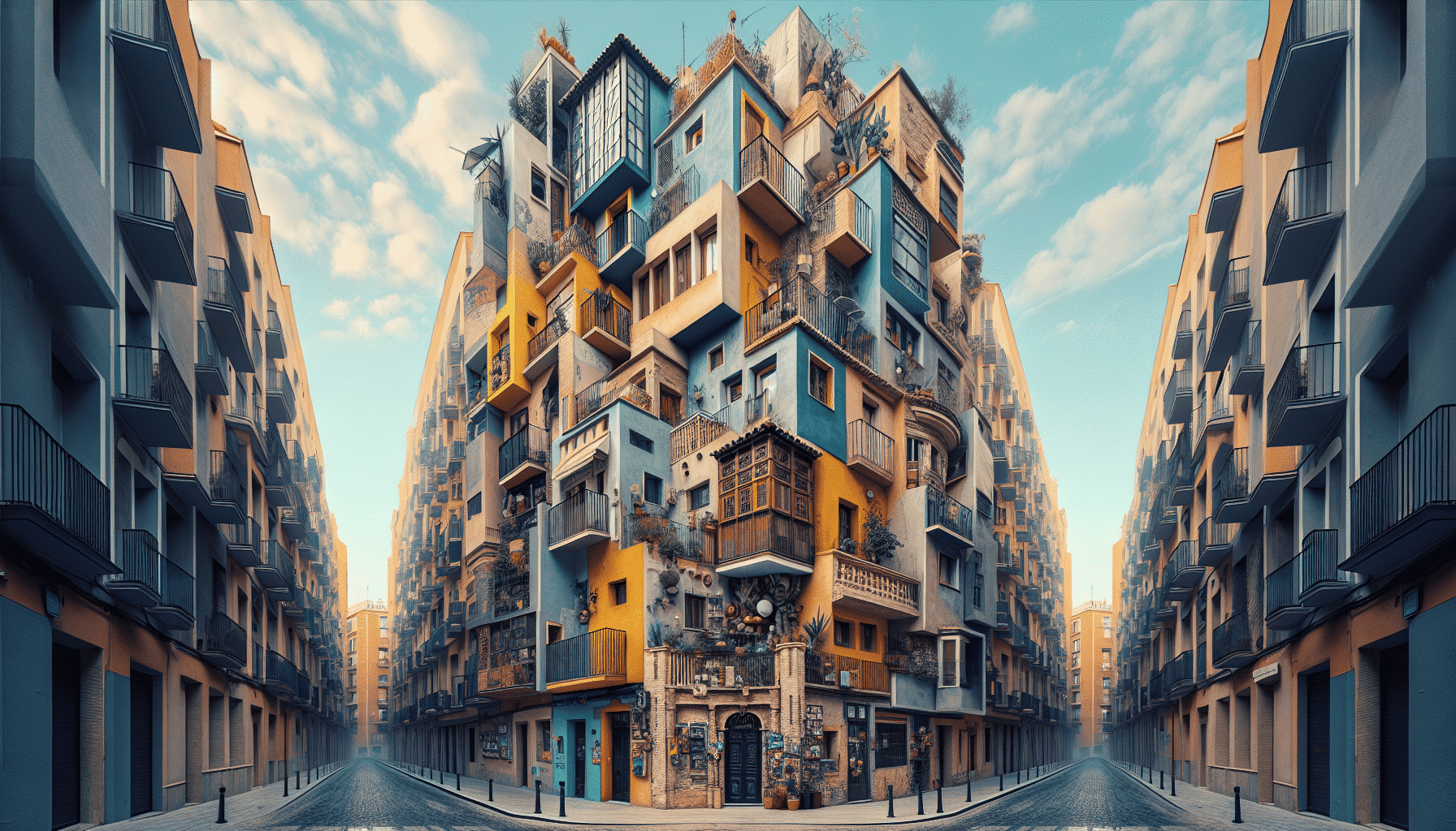 Innovadora Transformación Vanguardista en Residencia Compacta de Valencia