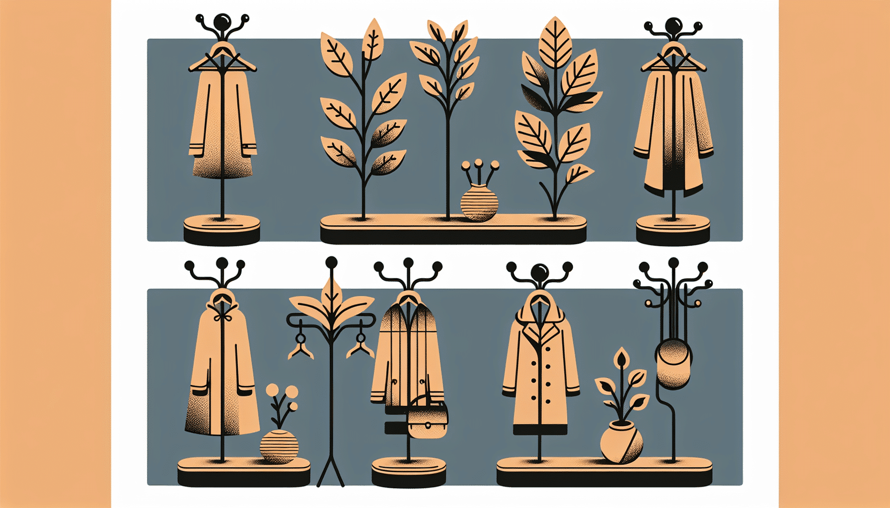 Descubre 6 Percheros Elegantes para Optimizar Recibidores Compactos