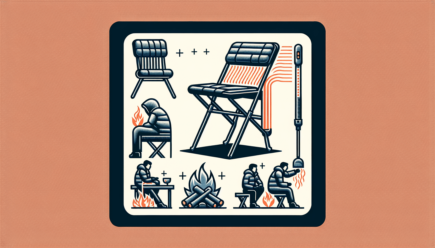 Silla Plegable Calefactable: Confort y Calidez en Todos los Ambientes