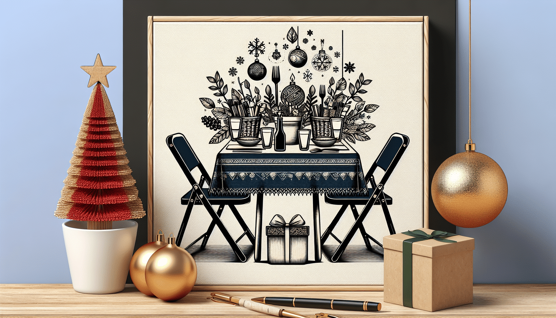 Sillas Plegables de H&M Home: Elegancia y Funcionalidad para tus Cenas Navideñas